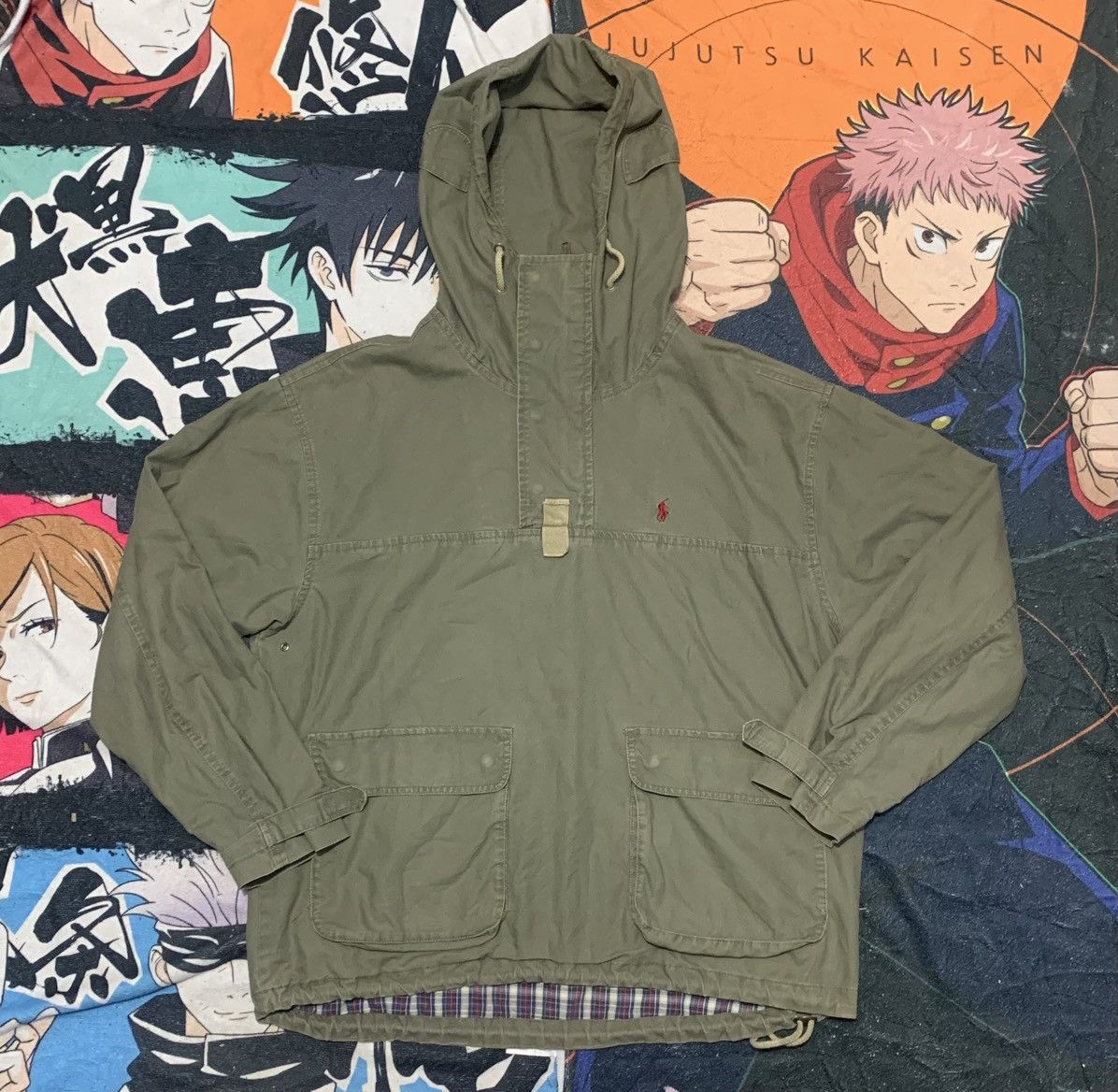 Vintage polo ralph lauren anorak smock jacket