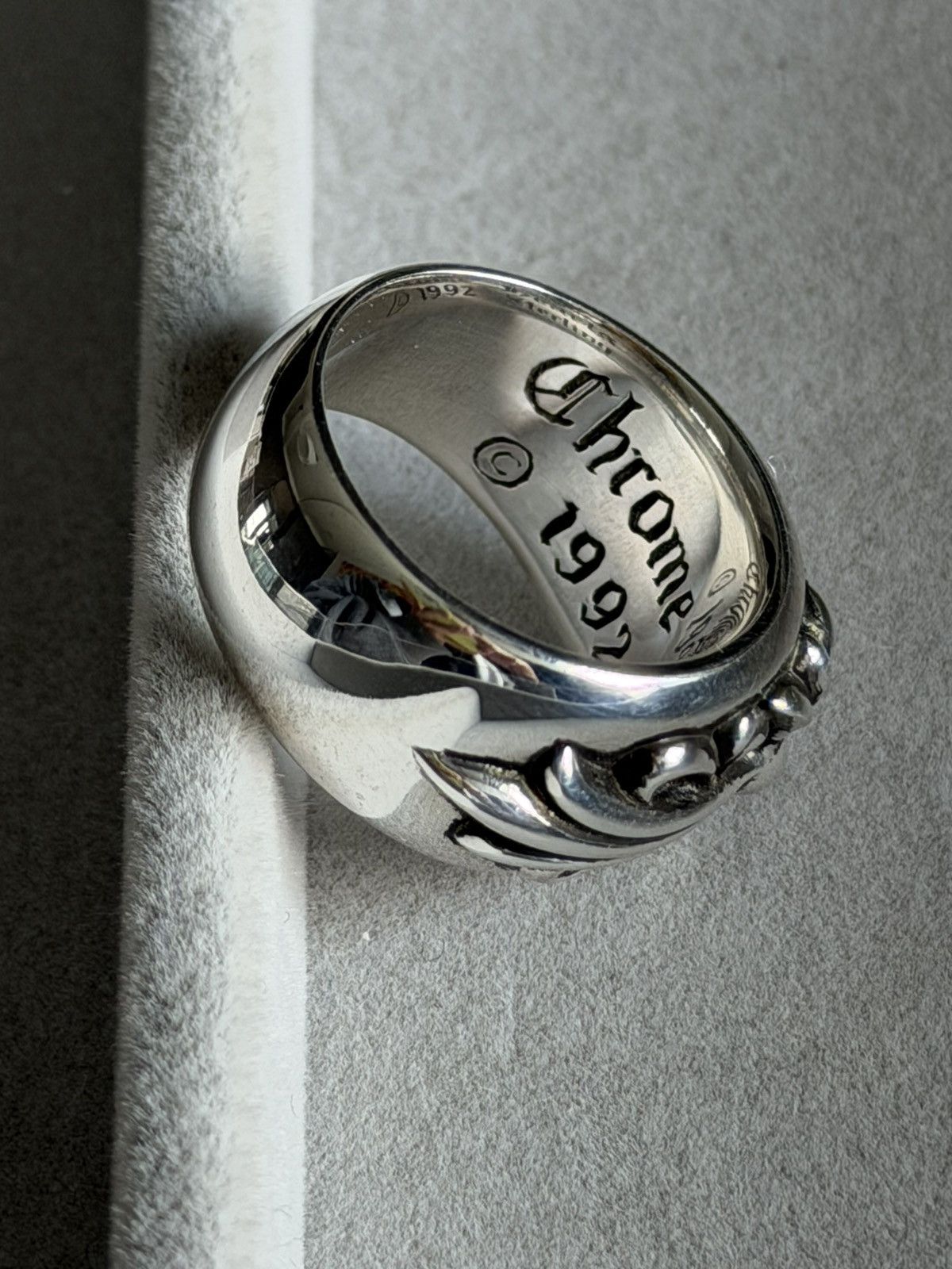 Chrome Hearts Chrome Hearts Floral Cross Ring Size ONE SIZE - 9 Thumbnail