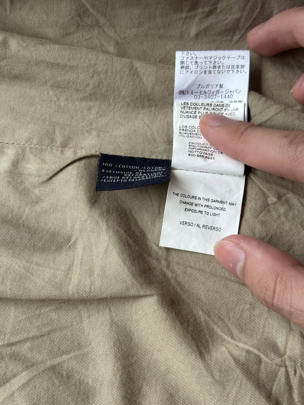Tommy Hilfiger Vintage Tommy Hilfiger Parka Military Issue 1985 riri Zipper Size US S / EU 44-46 / 1 - 18 Thumbnail