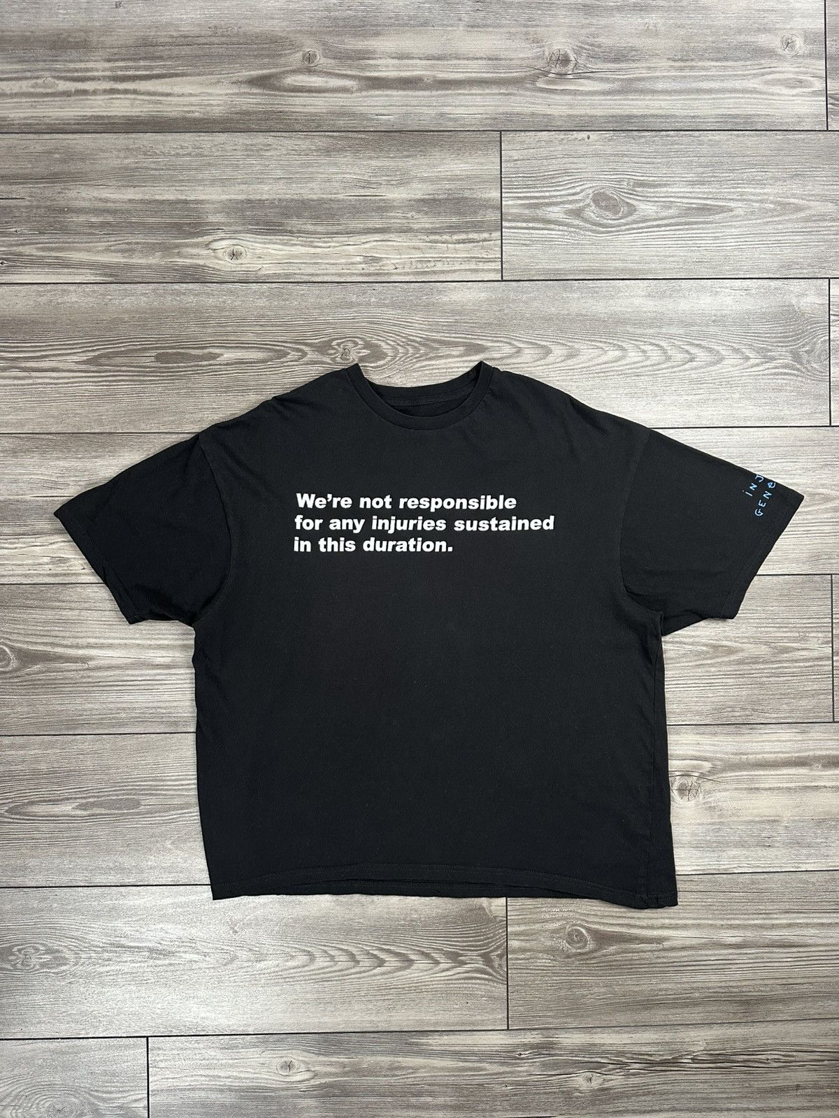 Rap Tees A$AP Rocky Injured Generation Tour T Shirt Size US XL / EU 56 / 4 - 1 Thumbnail