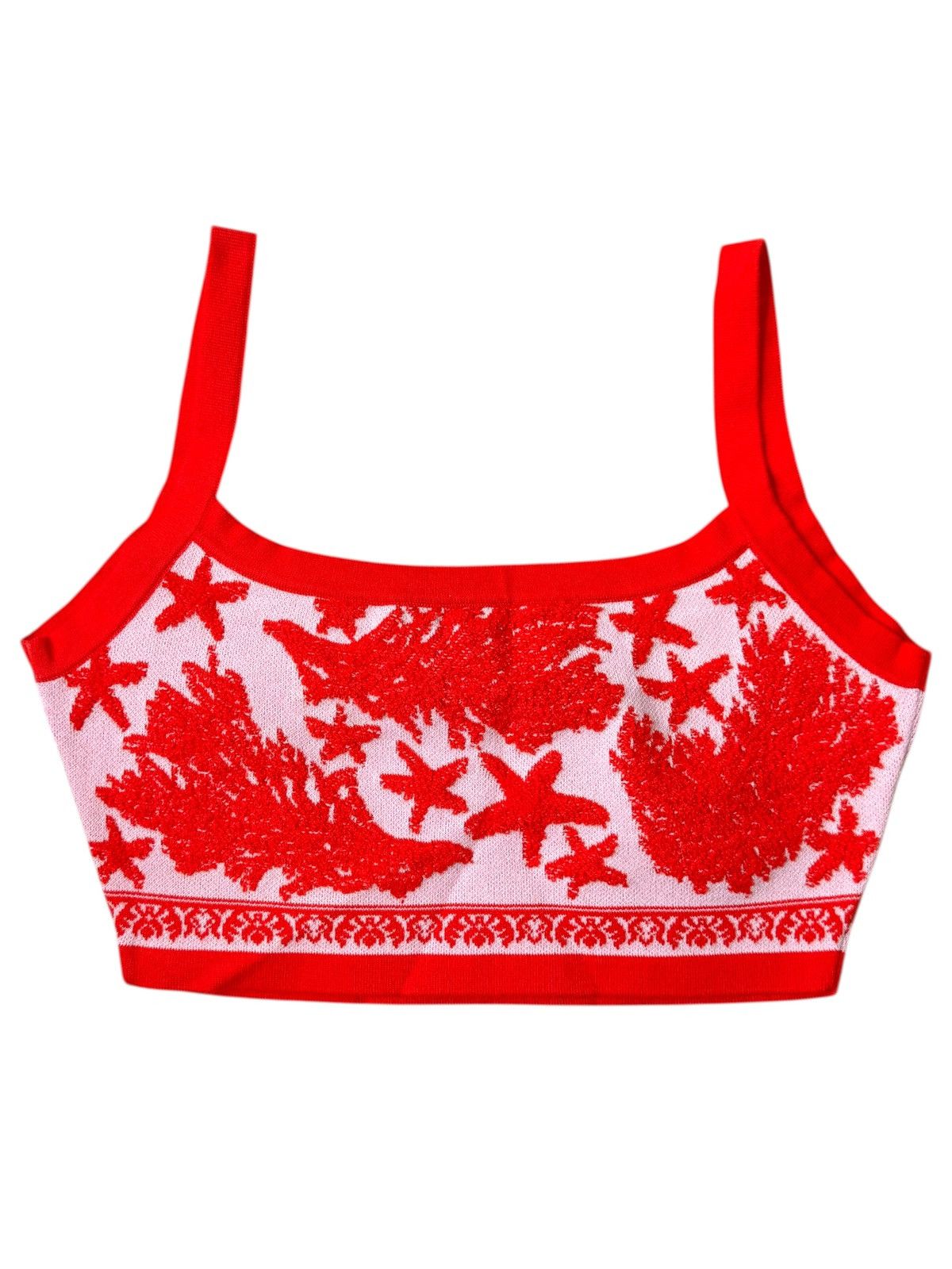 Versace Versace Trésor de la Mer Jacquard Knit Top Size XS / US 0-2 / IT 36-38 - 2 Thumbnail