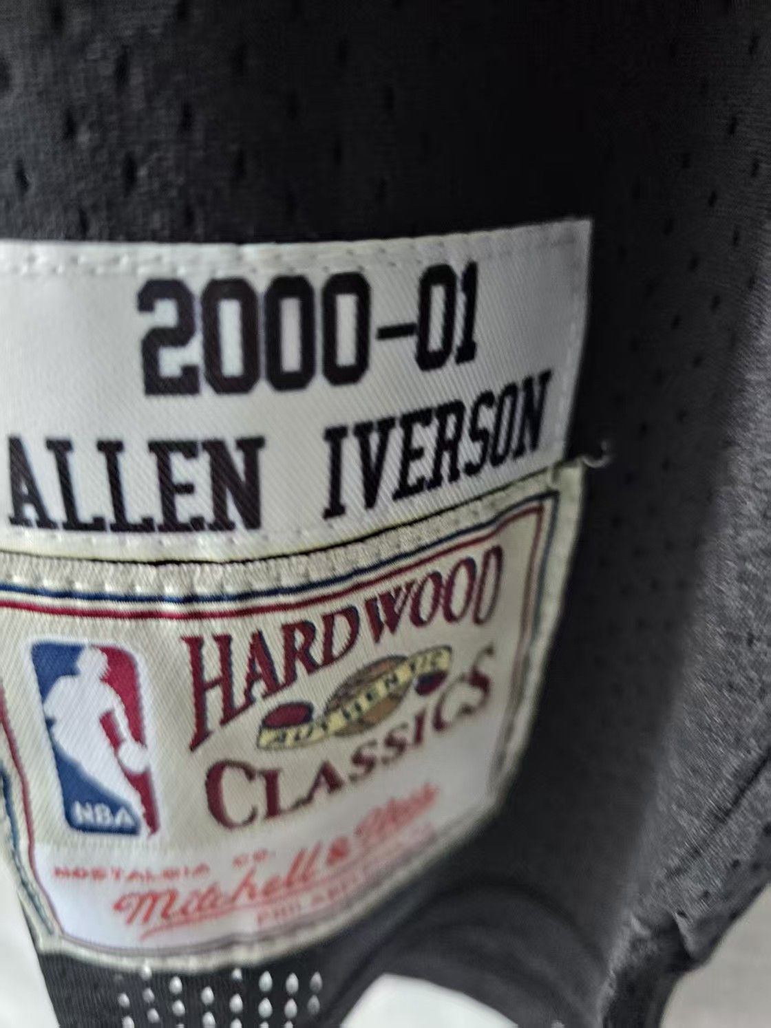 NBA 76ers #3 Allen Iverson Jersey Black Size US XL / EU 56 / 4 - 4 Thumbnail
