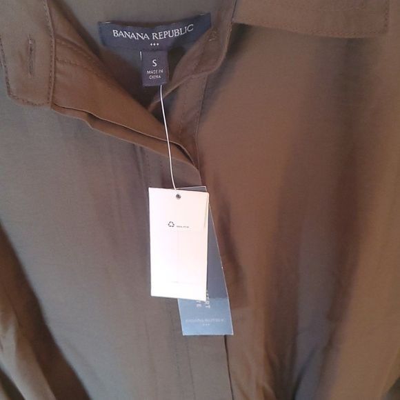 Banana Republic Banana Republic Army Green 1pc Belted Sz. S Jumpsuit Size 29" - 8 Thumbnail