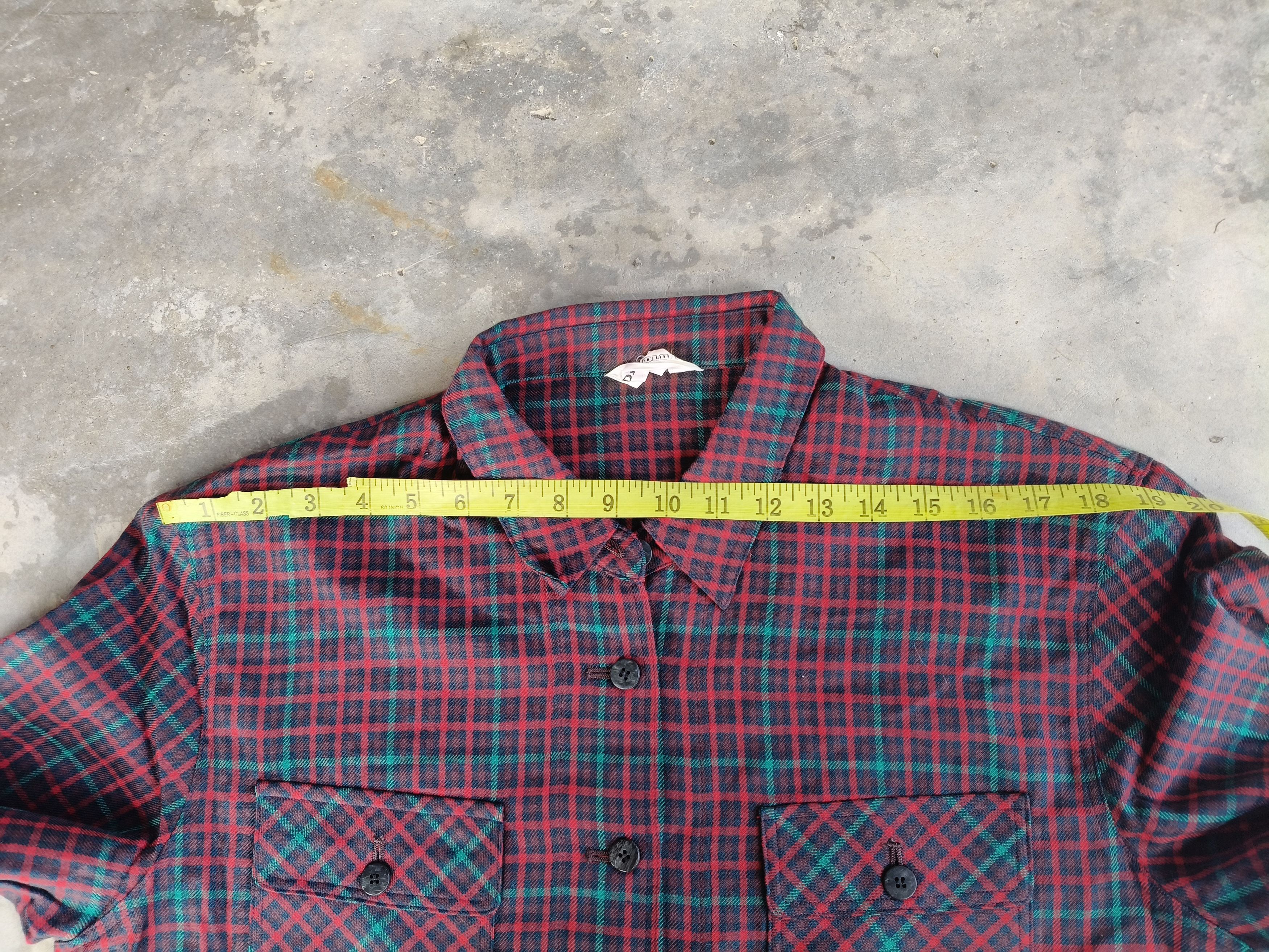 Japanese Brand Vintage Flannel Wool Button up Size XL / US 12-14 / IT 48-50 - 12 Thumbnail