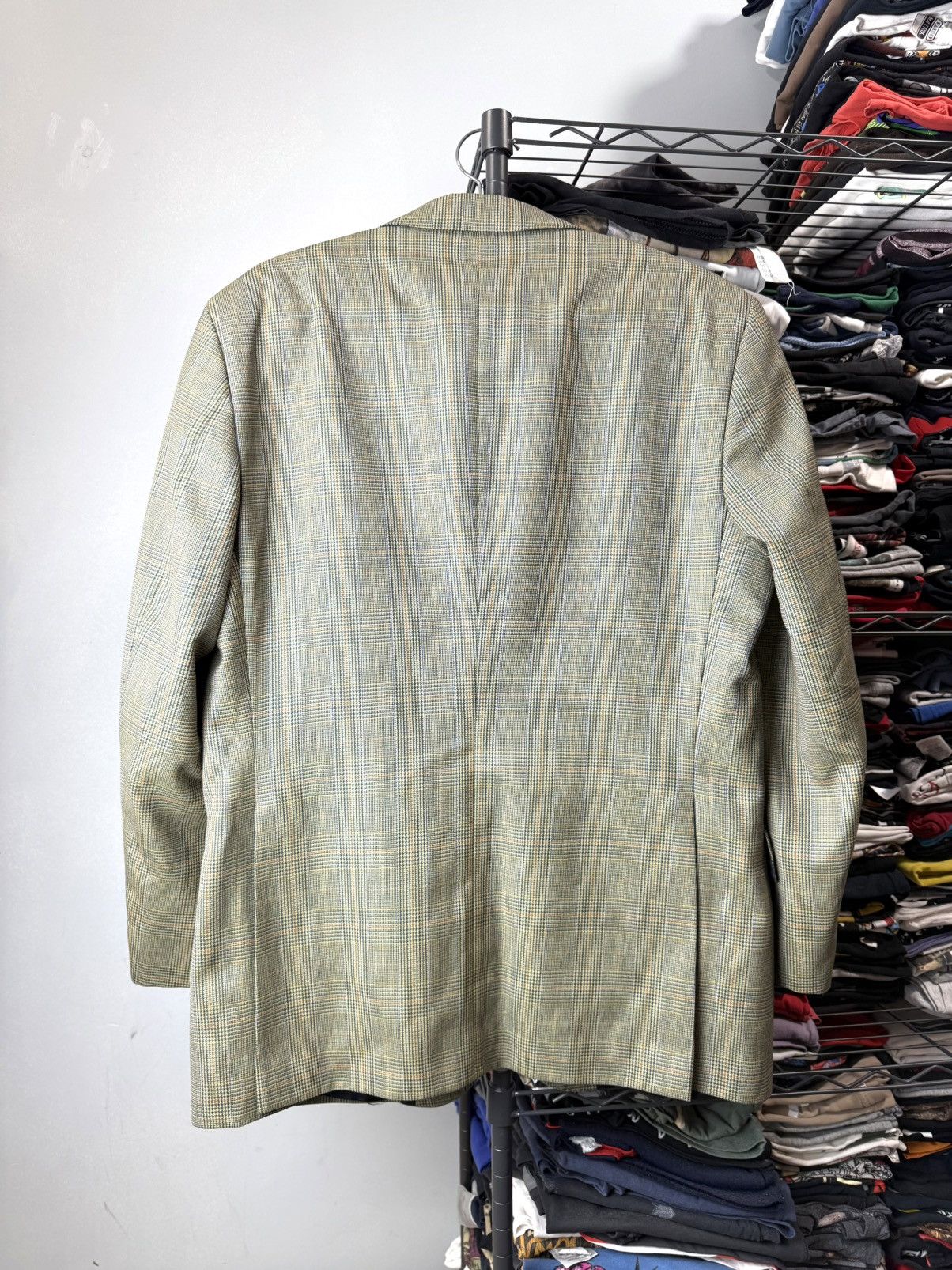 Burberry Rare! Vintage Burberry England Checkered Blazer Jacket Size US L / EU 52-54 / 3 - 2 Thumbnail
