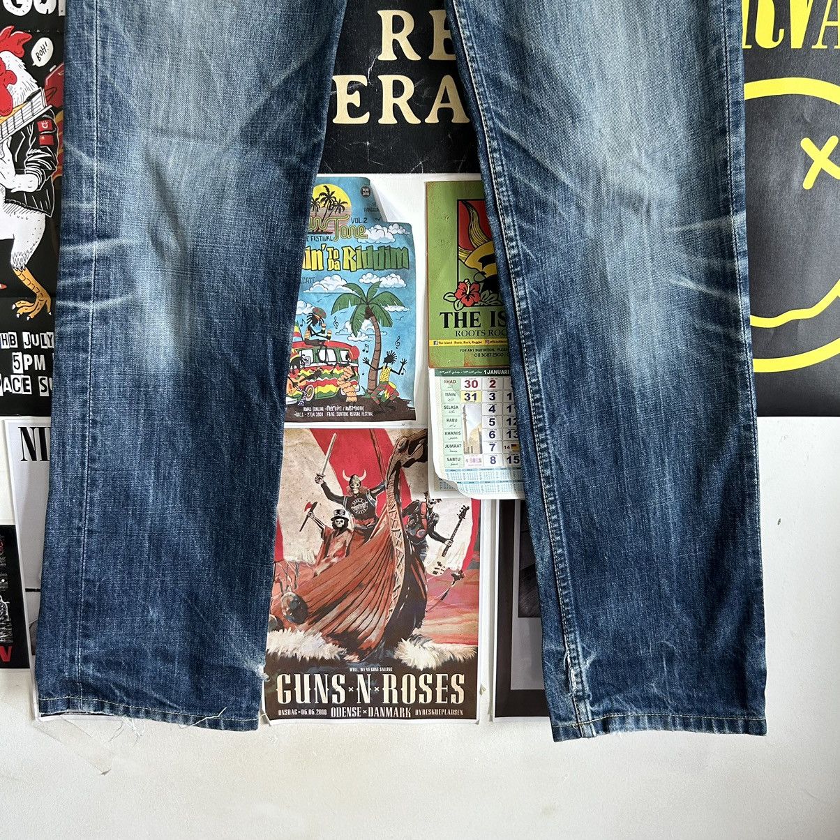 Levi's Vintage Levi’s 502 Y2K Japanese Distressed Denim Size US 30 / EU 46 - 4 Thumbnail
