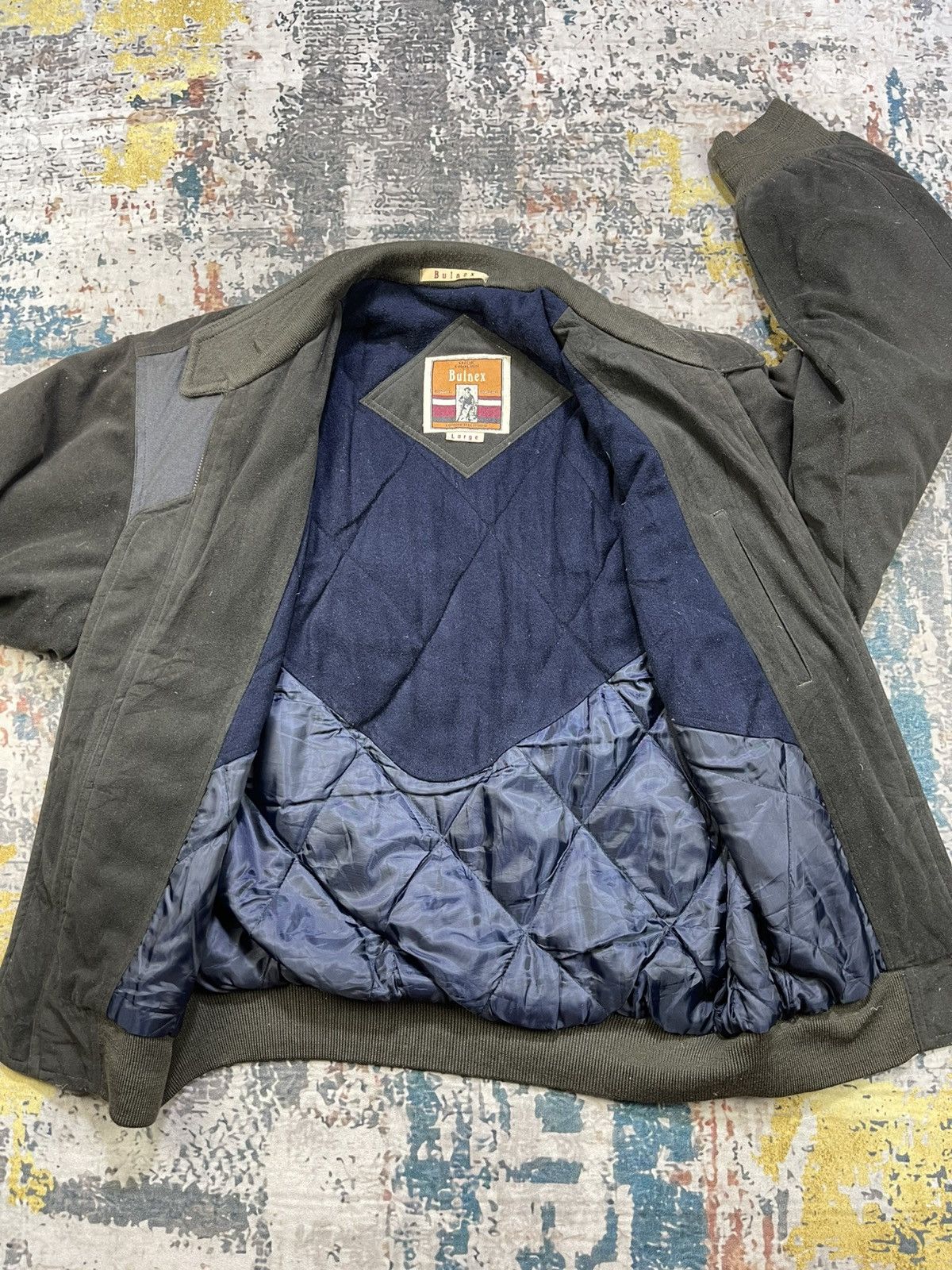 Japanese Brand Vintage Bulnex Checked Patchwork Jacket Size US M / EU 48-50 / 2 - 12 Thumbnail