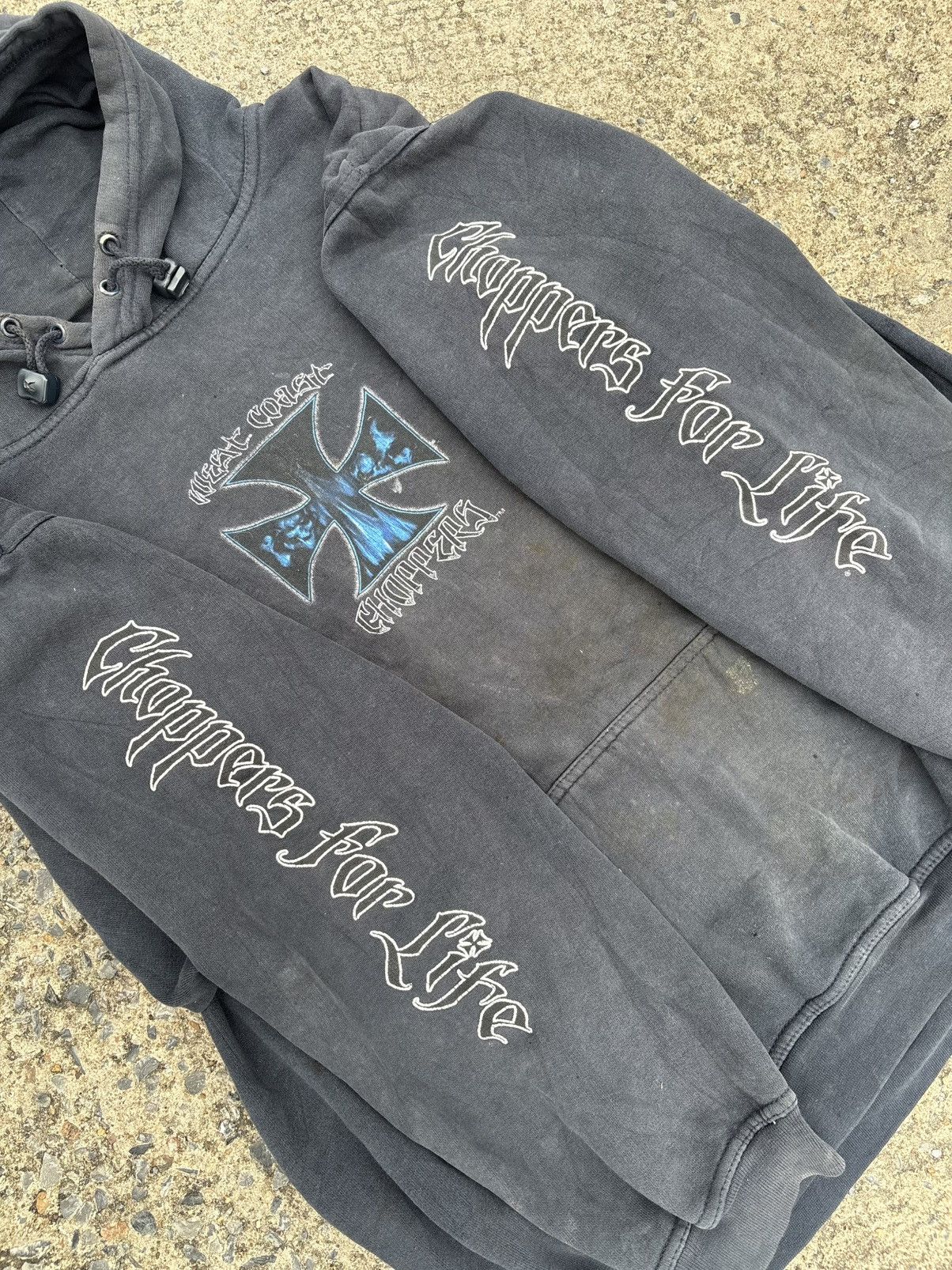 Other Vintage West Coast Choppers Hoodie Size US XL / EU 56 / 4 - 4 Thumbnail