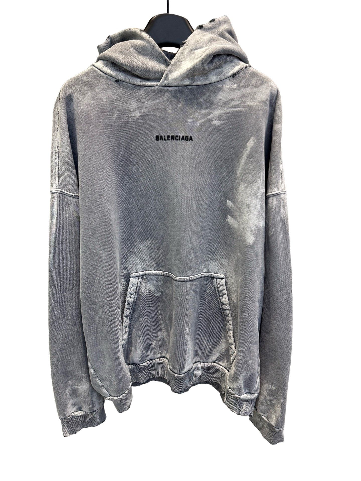 Balenciaga Balenciaga Logo Print Hoodie Size L Size US L / EU 52-54 / 3 - 1 Thumbnail