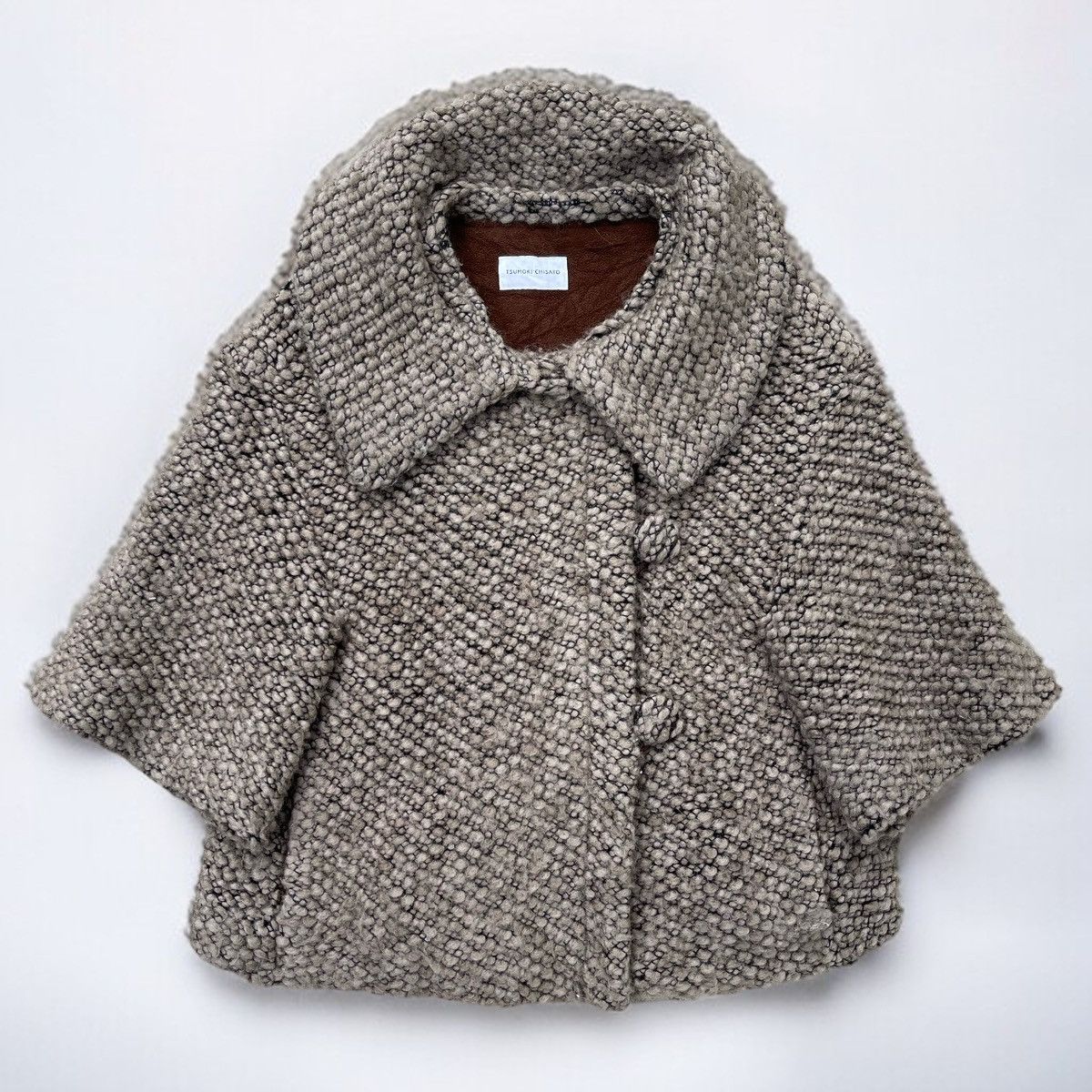 Issey Miyake 🔥 ISSEY MIYAKE TSUMORI CHISATO CABLE KNIT CROPPED JACKET Size M / US 6-8 / IT 42-44 - 2 Thumbnail