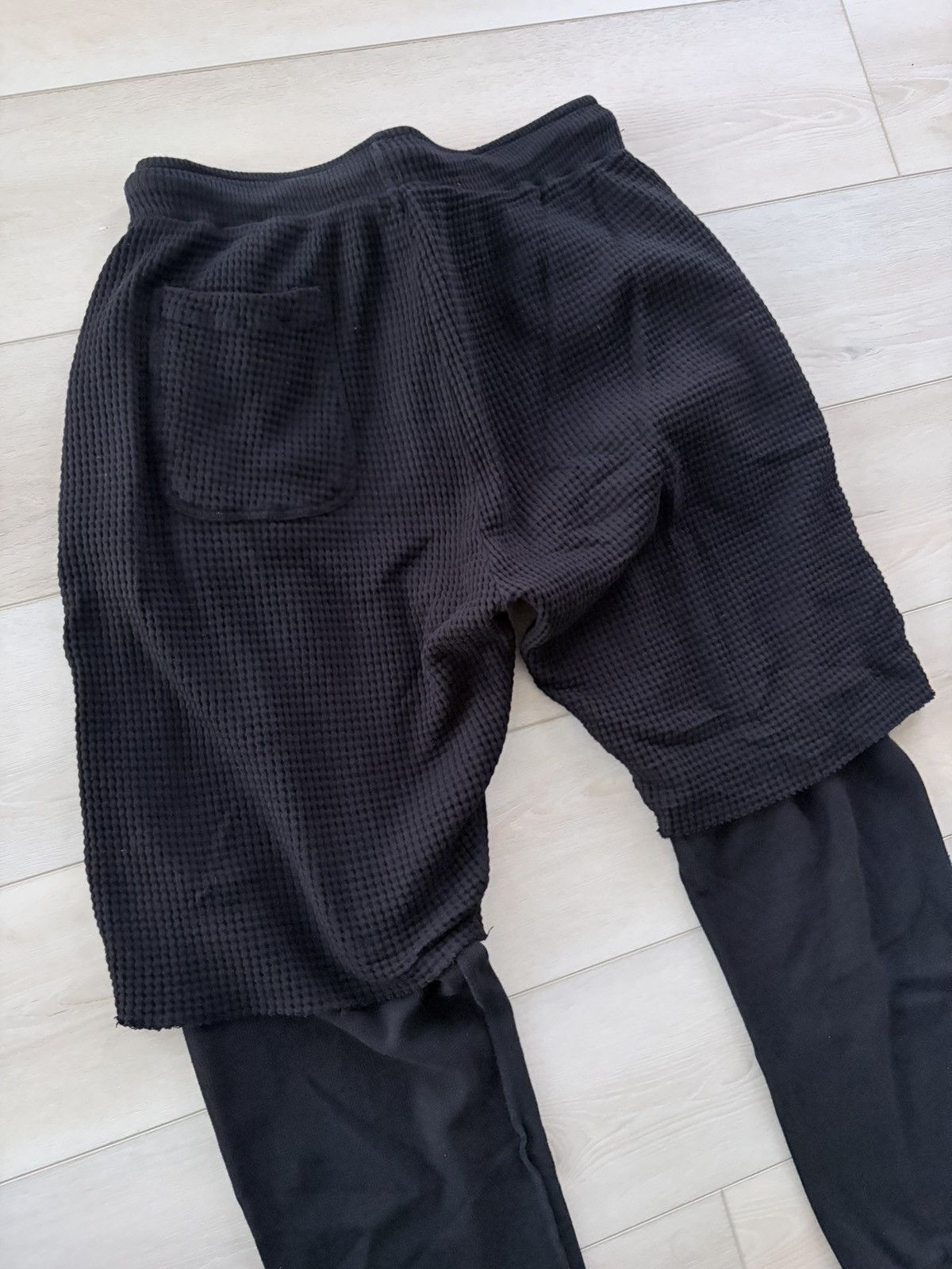 424 Double Layer Waffle Knit Sweatpants Size US 30 / EU 46 - 5 Thumbnail