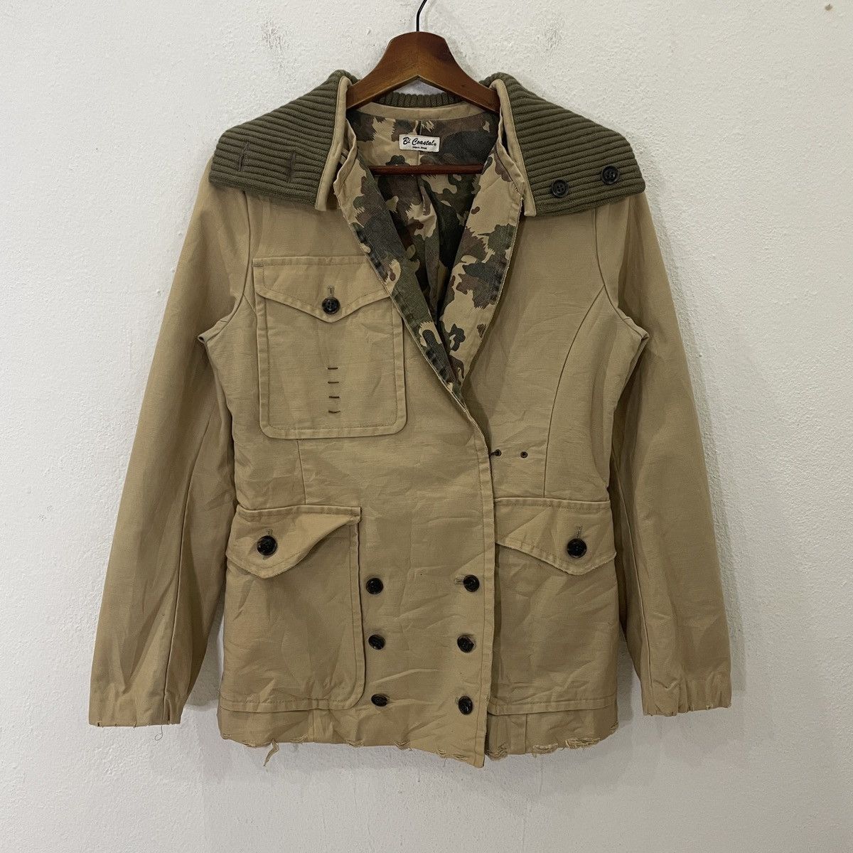 Japanese Brand Vintage Bi Coastal Military Motive Jacket Size L / US 10 / IT 46 - 1 Thumbnail