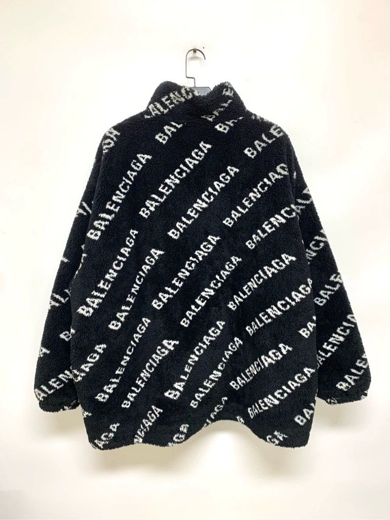 Balenciaga Balenciaga size 50 Barrage full-print polar fleece jacket Size US M / EU 48-50 / 2 - 2 Thumbnail