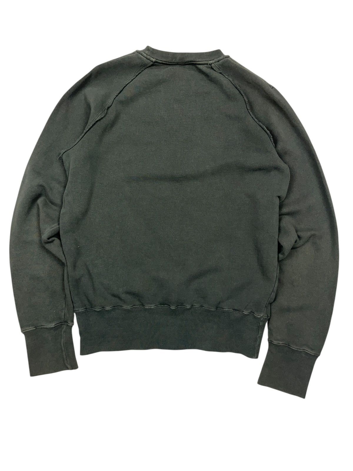 Japanese Brand × Vintage Vintage 90s Miss Sixty Khaki Military Style Sweatshirt Size US M / EU 48-50 / 2 - 2 Thumbnail