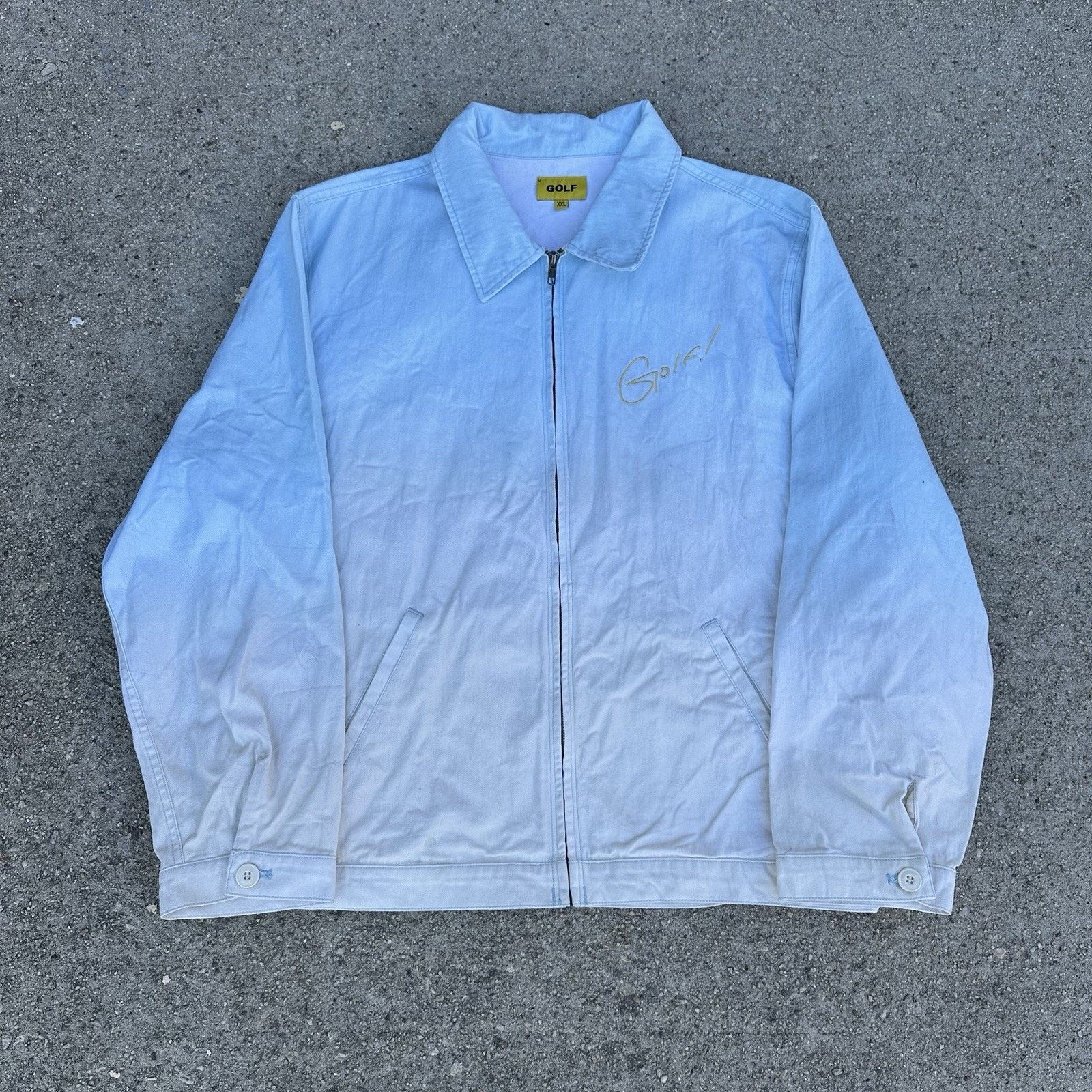 Golf Wang × Hypebeast × Tyler The Creator Golf Wang The Sh*t Don’t Stop Zip Up Jacket XXL Winter 2021 Size US XXL / EU 58 / 5 - 3 Thumbnail