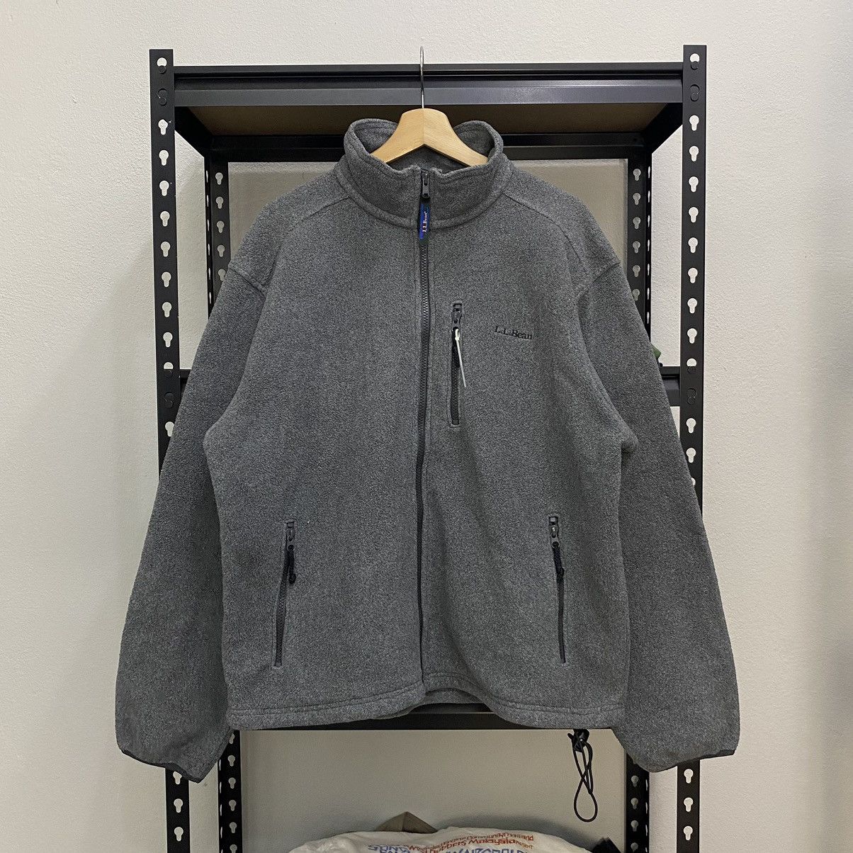 L.L. Bean × Vintage Vintage LL Bean Fleece Embroidery Sweatshirt Full Zip❗️ Size US L / EU 52-54 / 3 - 1 Thumbnail