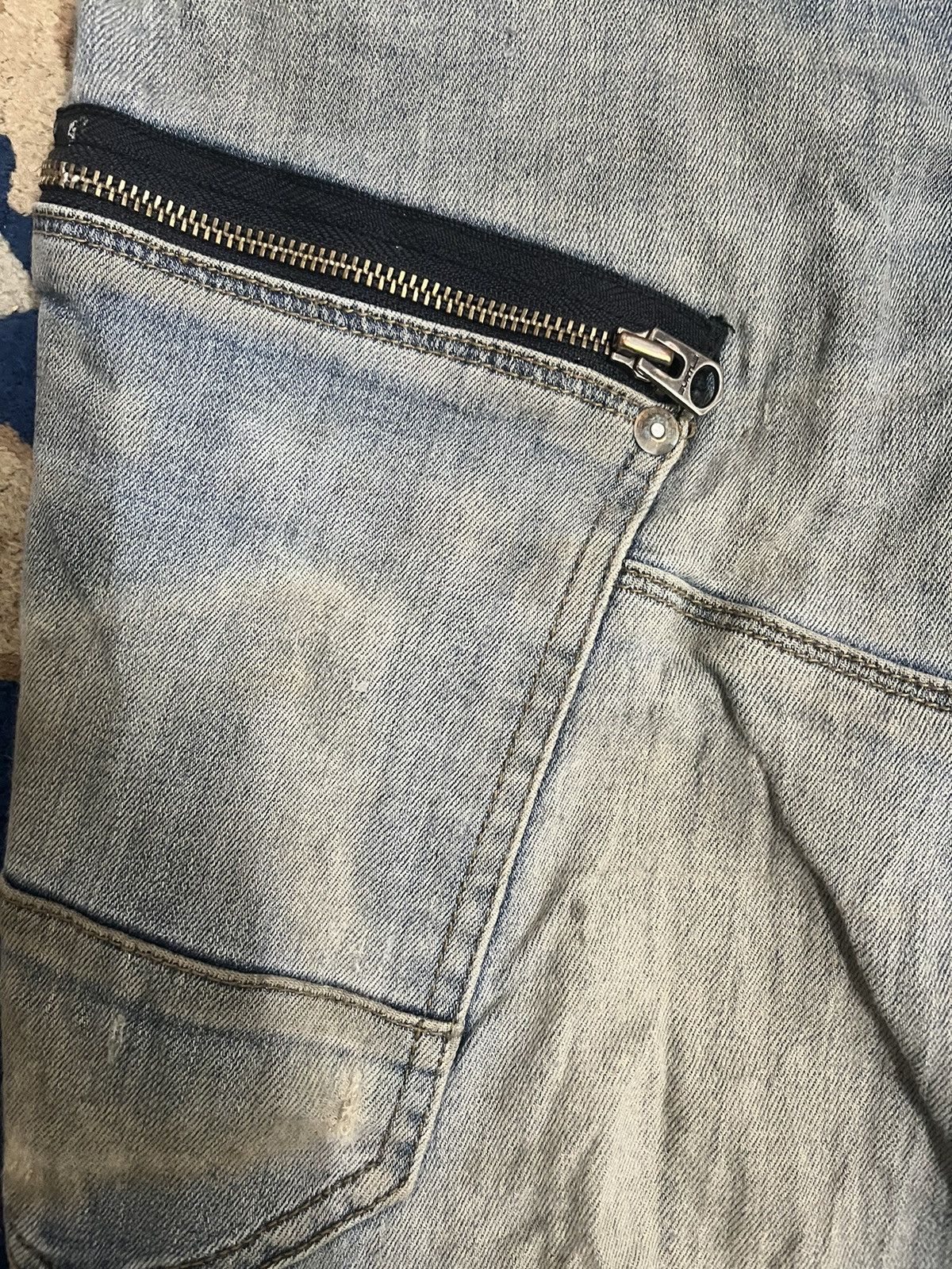 Japanese Brand Burtle Workwear Multipocket Style Jeans Size US 34 / EU 50 - 10 Thumbnail