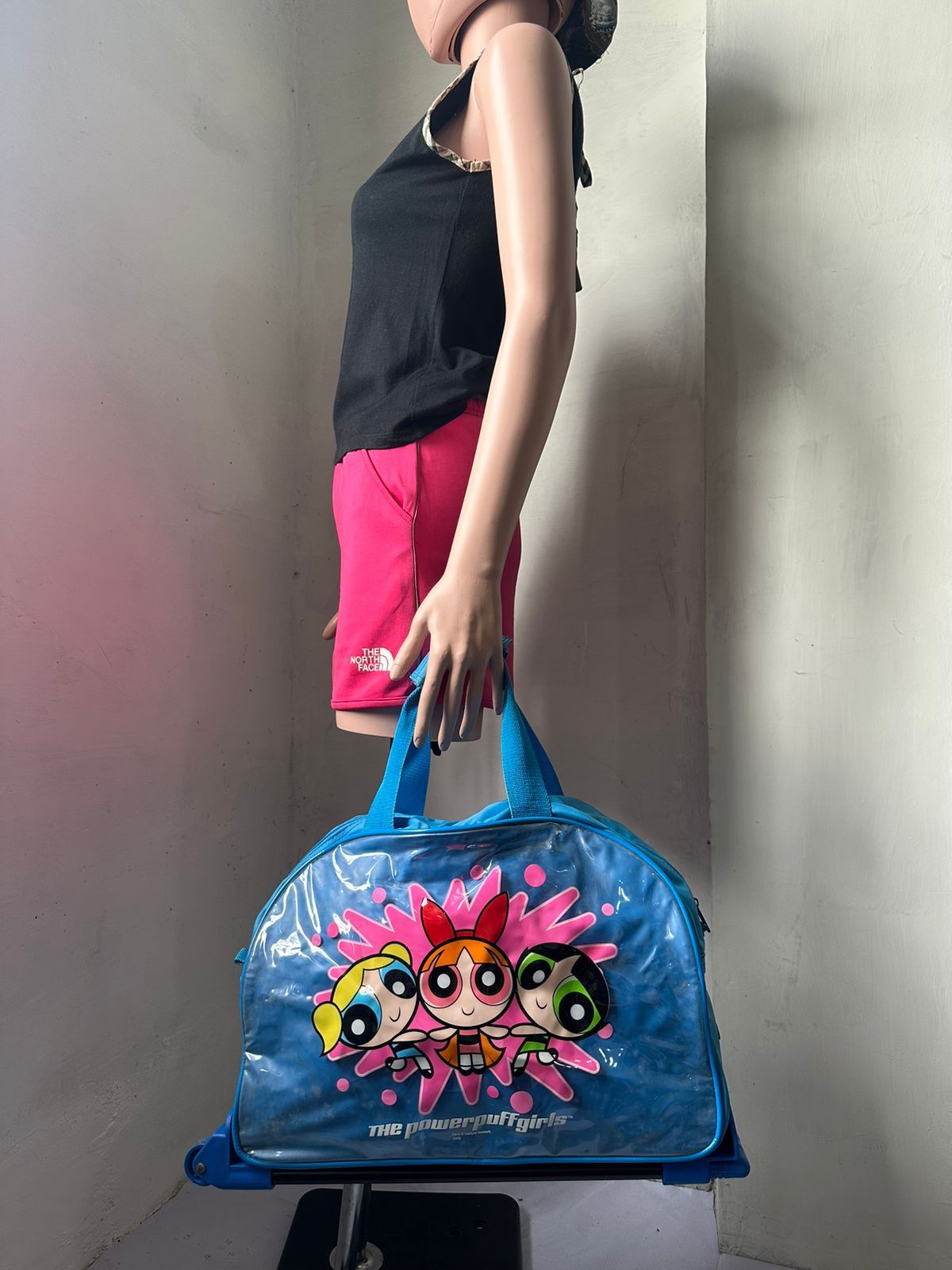 Anime × Cartoon Network × Vintage Rare!!! Vintage 2003 The Powerpuff girls 2 way stroller bag Size ONE SIZE - 1 Thumbnail