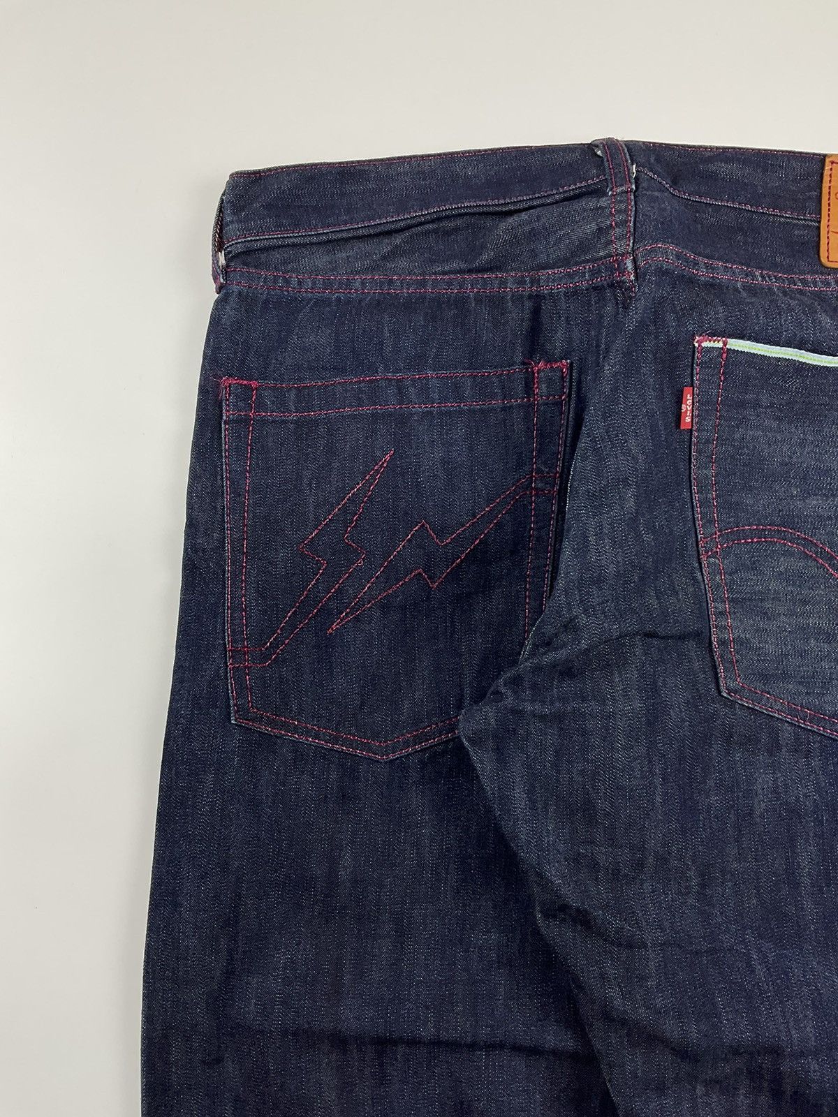 Fragment Design × Levi's Levis Fenom x Fragment Cropped Denim Size US 32 / EU 48 - 10 Thumbnail