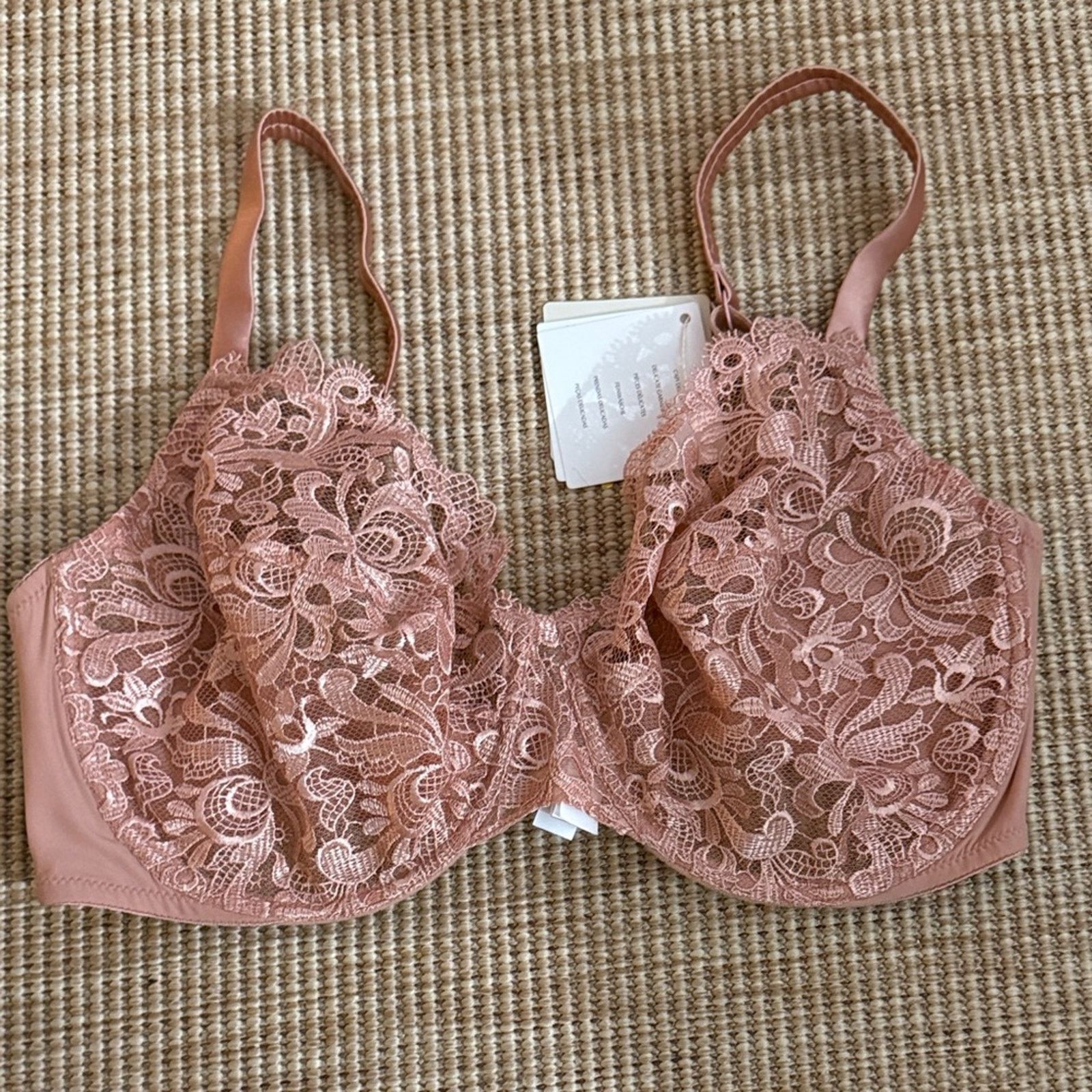 La Perla NWT La Perla Lace Underwire Bra in blush pink Size 36E(DD) Size ONE SIZE - 1 Thumbnail