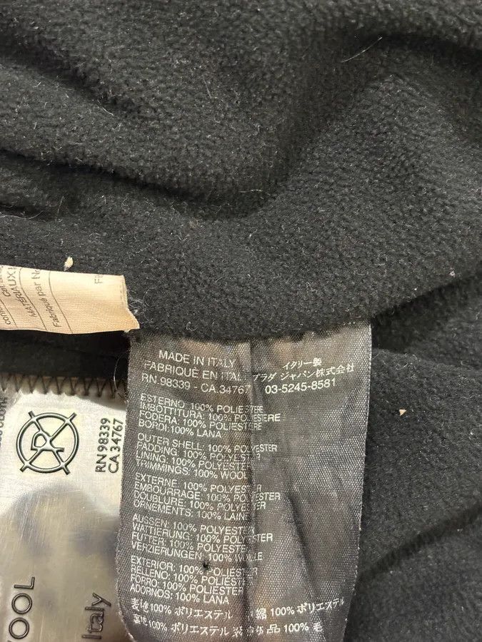 Prada 2000s Prada Black Classy Nylon Jacket Size US XS / EU 42 / 0 - 14 Thumbnail