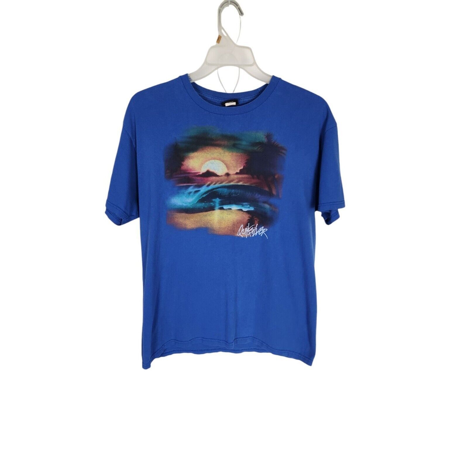 Quiksilver Vintage 90s Quiksilver T men's large Size US L / EU 52-54 / 3 - 1 Thumbnail