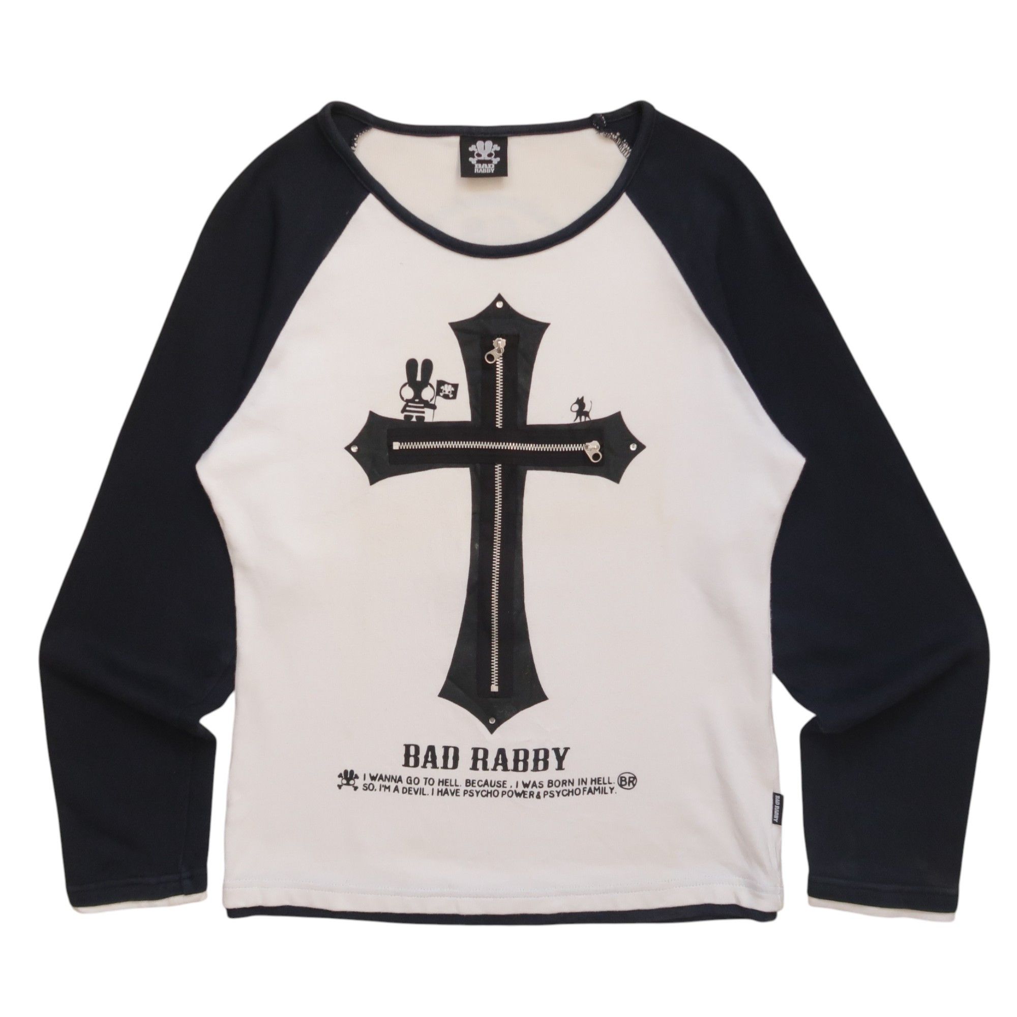 Le Grande Bleu (L.G.B.) 1990s LGB Bad Rabby Cross Gothic Punk Style Size US M / EU 48-50 / 2 - 1 Thumbnail