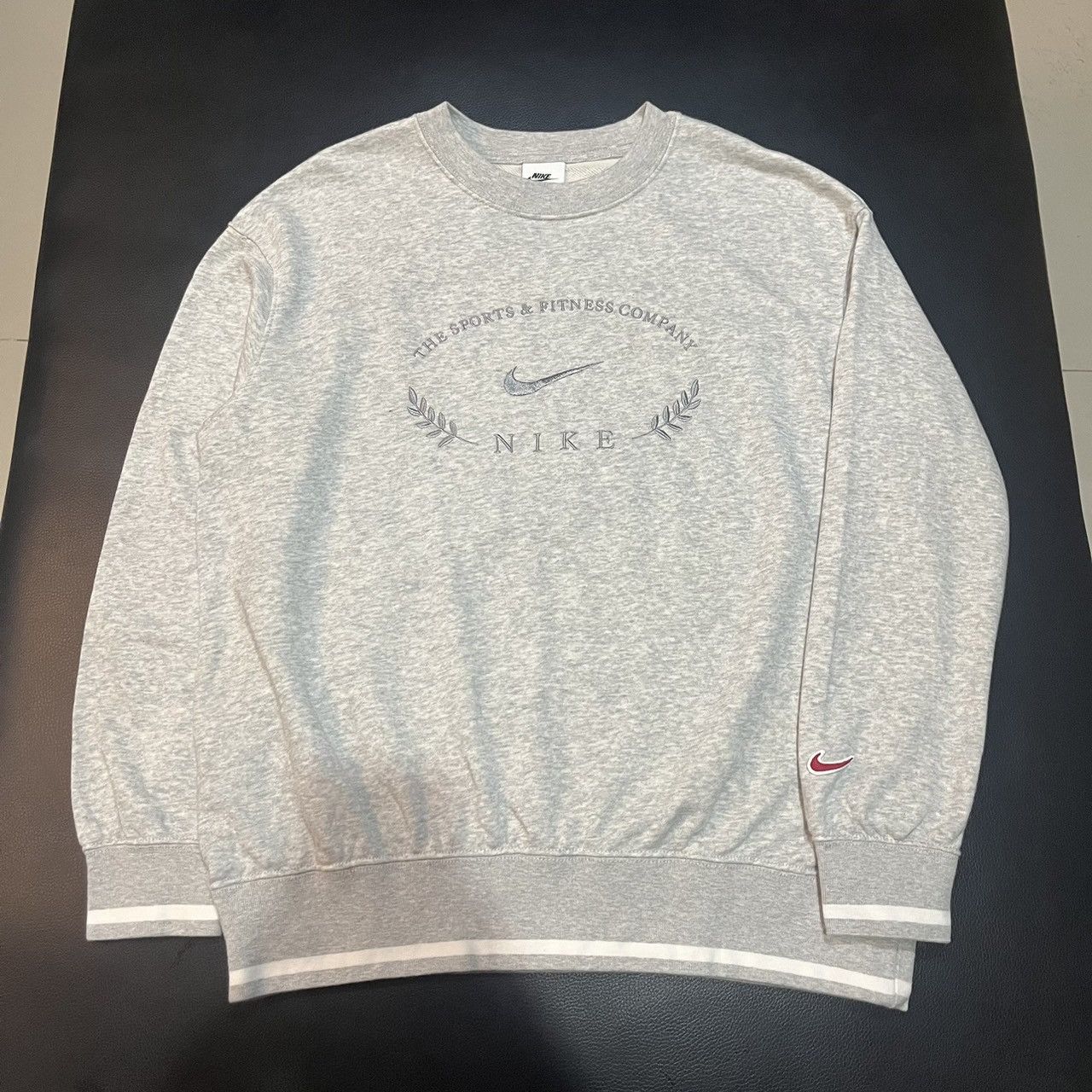 Nike nike the sports and fitness company sweatshirt grey Size US S / EU 44-46 / 1 - 1 Thumbnail