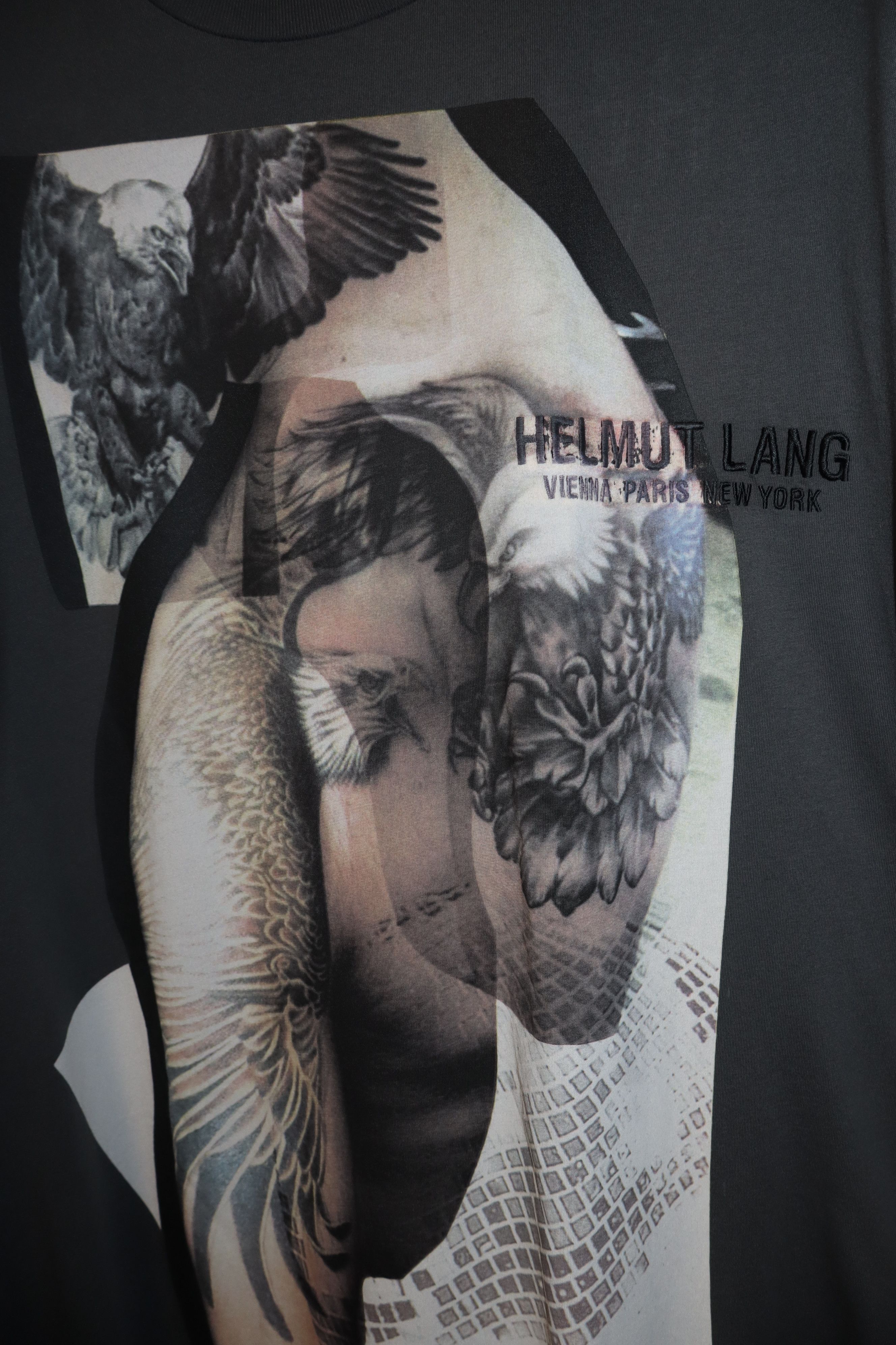 Helmut Lang Eagle print logo t-shirt Size US XL / EU 56 / 4 - 6 Thumbnail