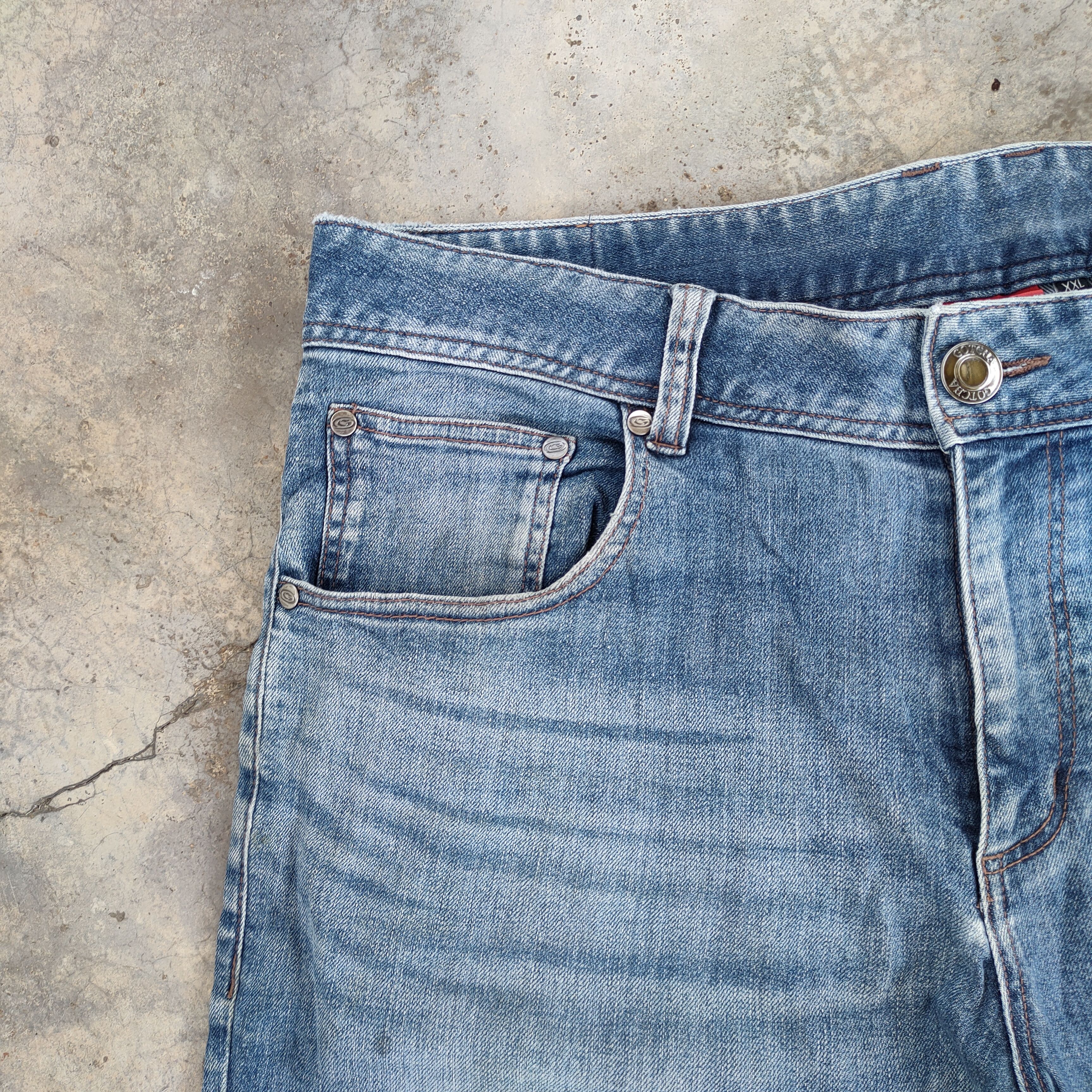 Gotcha × Jean VINTAGE GOTCHA FADED DISTRESSED JEANS DENIM PANTS Size US 37 - 8 Thumbnail
