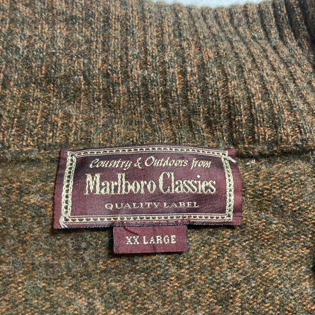 Marlboro Classics Vintage Marlboro Classics Wool Sweater Size US XXL / EU 58 / 5 - 5 Thumbnail