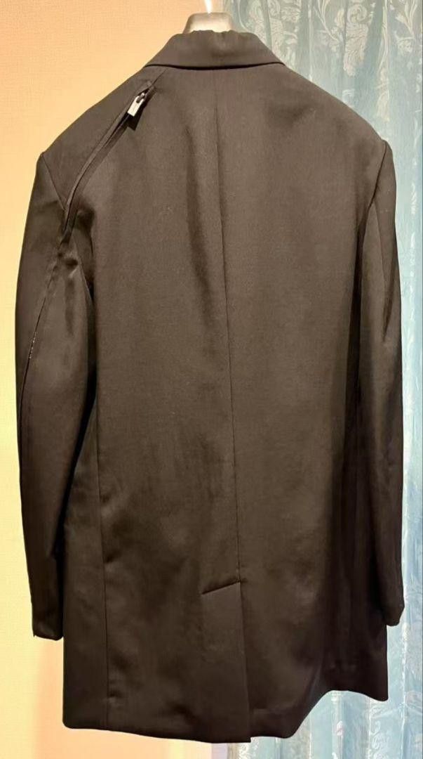 Yohji Yamamoto POUR HOMME 25ss Wool gabardine zipper jacket HP-J26-100 Size US M / EU 48-50 / 2 - 3 Thumbnail