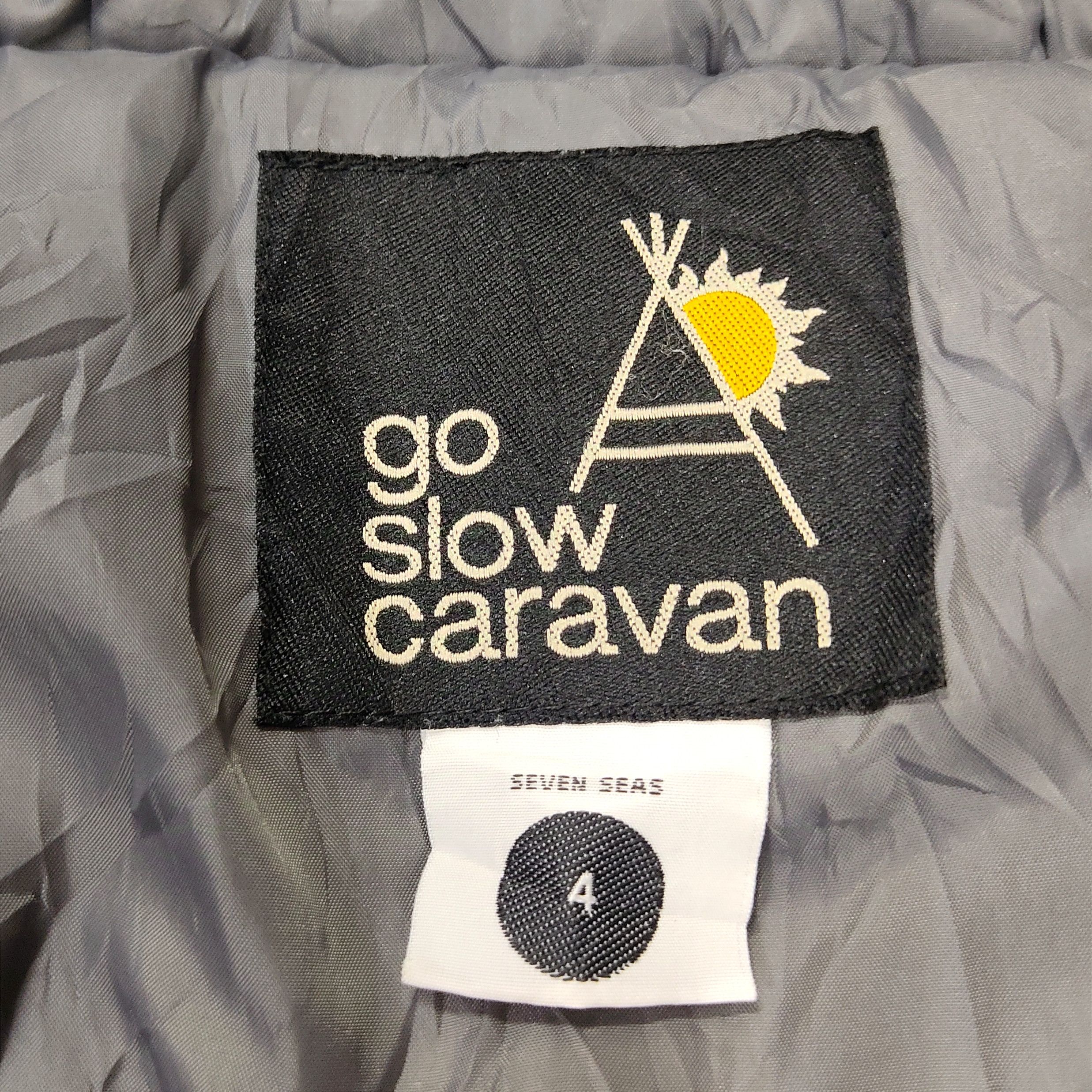 go slow caravan GO SLOW CARAVAN Warm Hooded Jacket Size US L / EU 52-54 / 3 - 10 Thumbnail