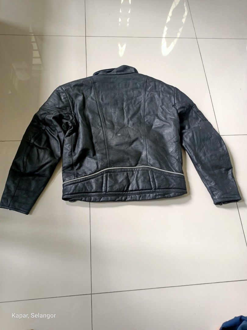 Dainese Vintage dainese black leather motorcycle jacket Size US M / EU 48-50 / 2 - 5 Thumbnail