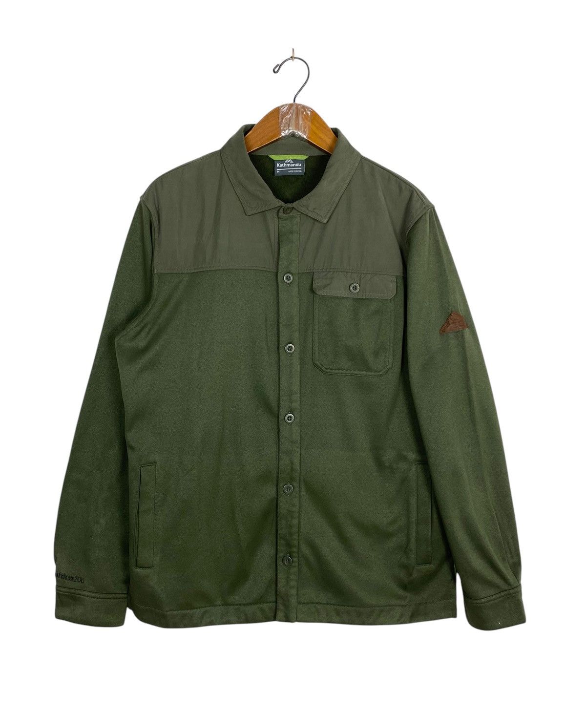 Kathmandu Rare‼️ Kathmandu Shirt Khaki Cargo Altica 200 Fleece Size US S / EU 44-46 / 1 - 1 Thumbnail