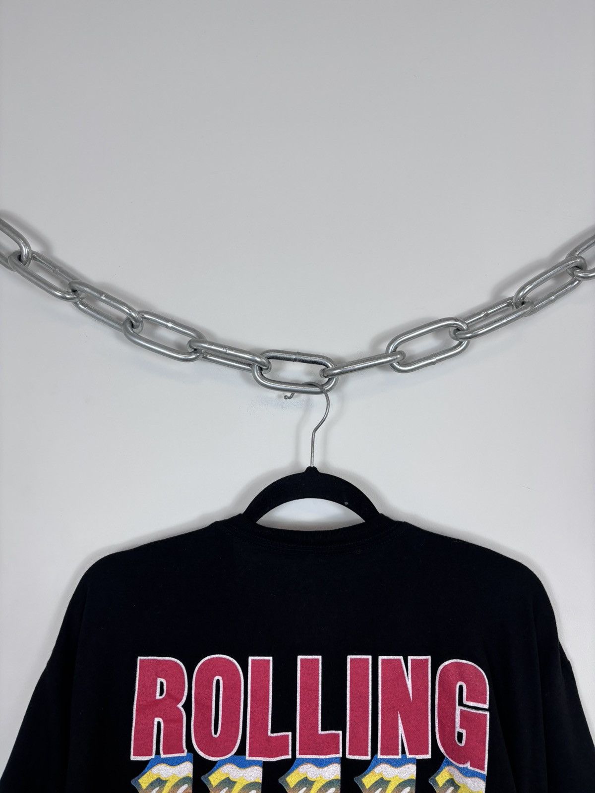 The Rolling Stones Vintage The Rolling Stones 2003 Licks Tour Black T-Shirt Tee Size US L / EU 52-54 / 3 - 21 Thumbnail