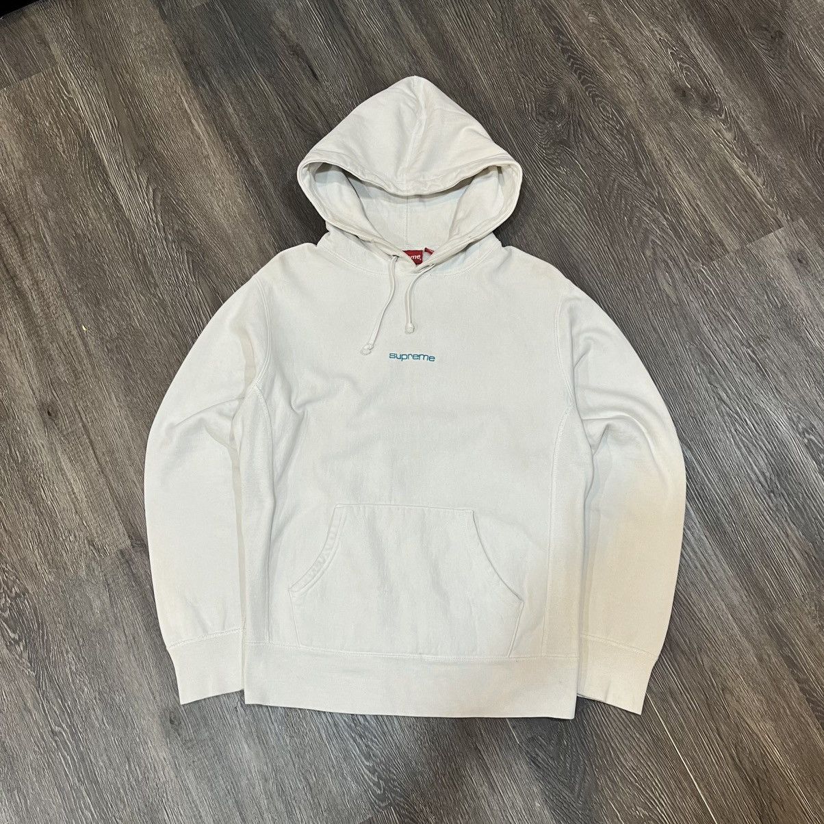 Supreme Supreme Compact Logo Hooded FW2017 Size US S / EU 44-46 / 1 - 1 Thumbnail