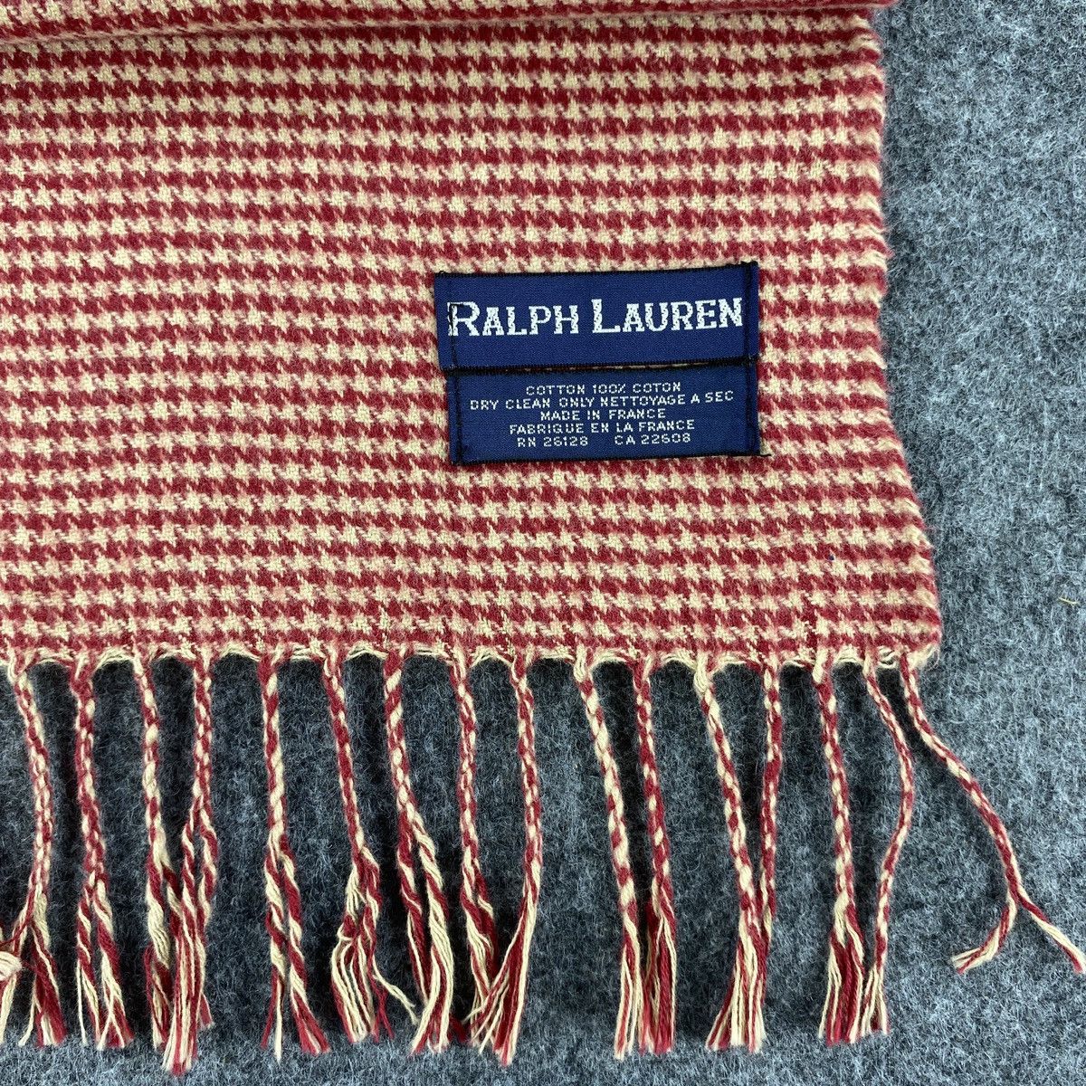 Ralph Lauren × Vintage Ralph Lauren Scarf # Muffler # Neckwear # D566 Size ONE SIZE - 4 Thumbnail