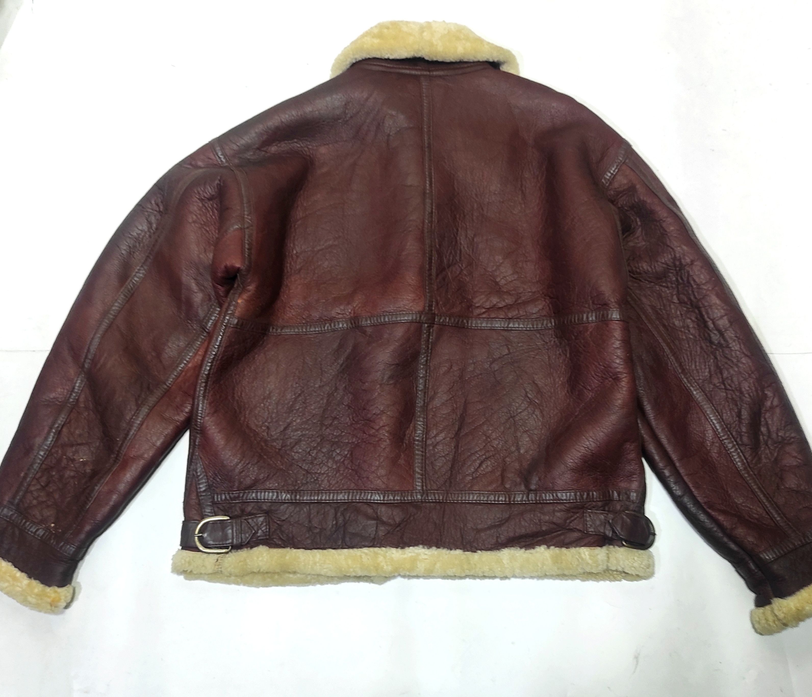 Leather Beautiful Color B3 jacket Genuine Sheepskin Size US L / EU 52-54 / 3 - 8 Thumbnail