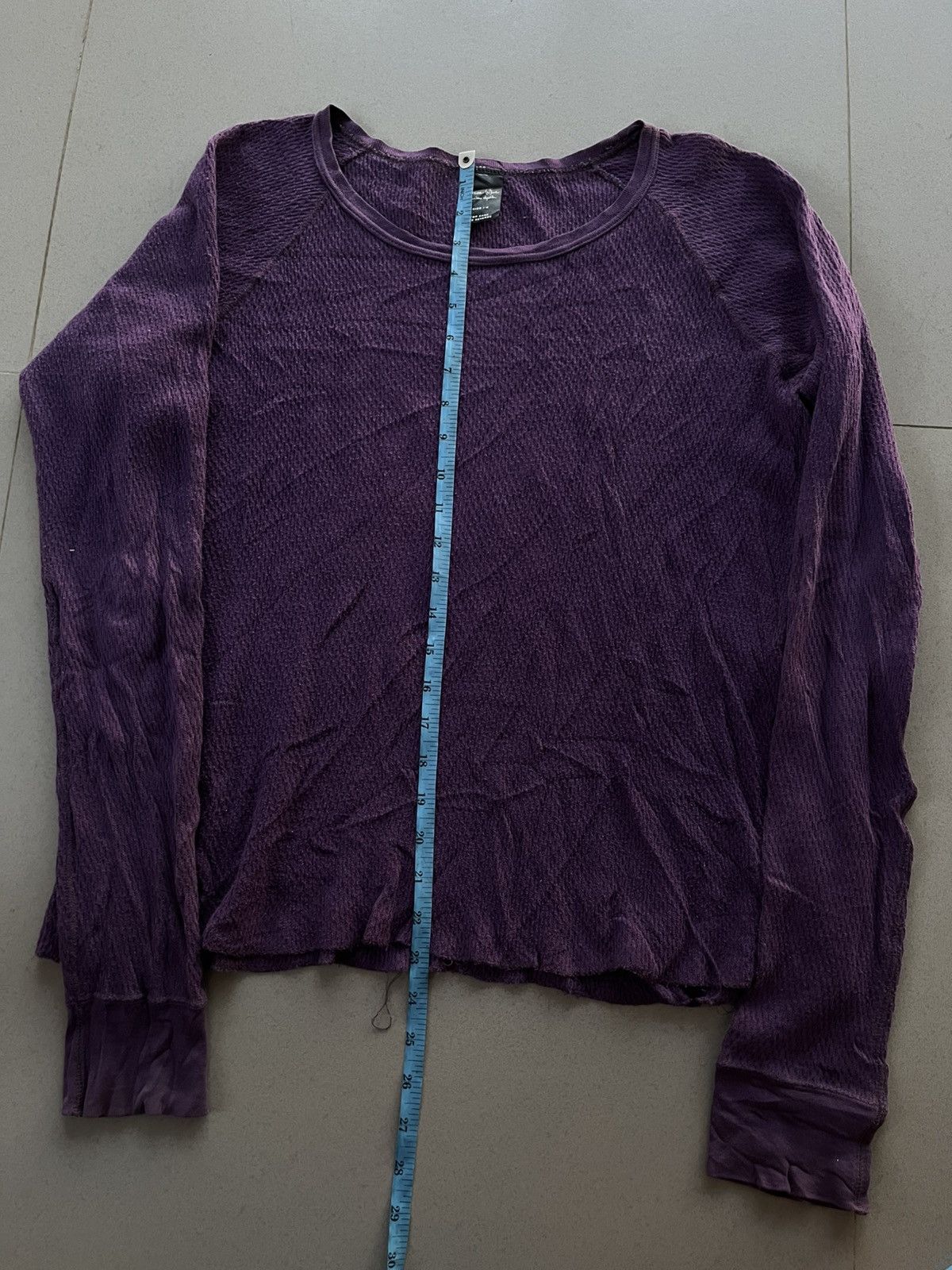 Number (N)ine AW02 NUMBER (N)INE WAFFLE KNIT THERMAL LONG SLEEVE JAPANESE Size US L / EU 52-54 / 3 - 10 Thumbnail