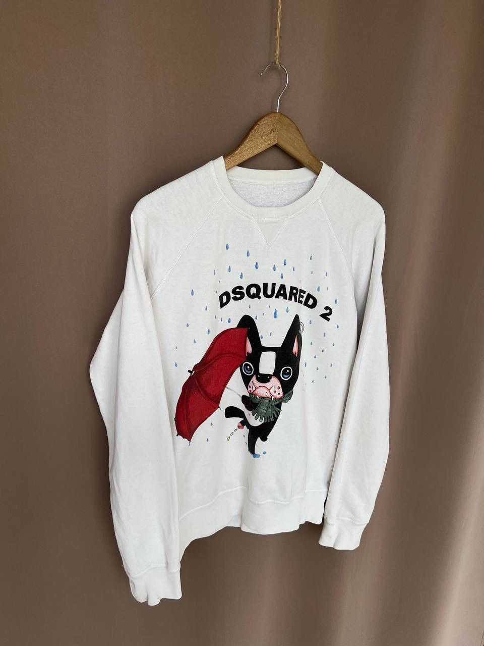 Dsquared2 Dsquared2 Bulldog Funny Big Logo Sweatshirt Mens Size M Size US M / EU 48-50 / 2 - 5 Thumbnail