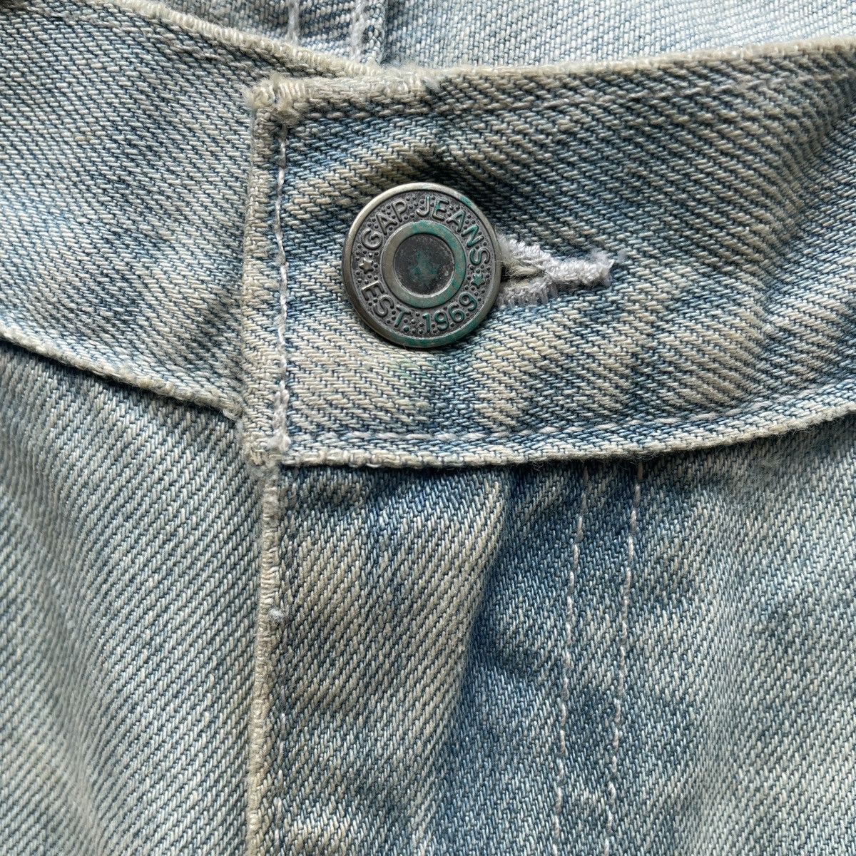 Gap Vintage The Gap Rusty Sick Jeans Faded Denim Pants W34x32 Size US 34 / EU 50 - 6 Thumbnail