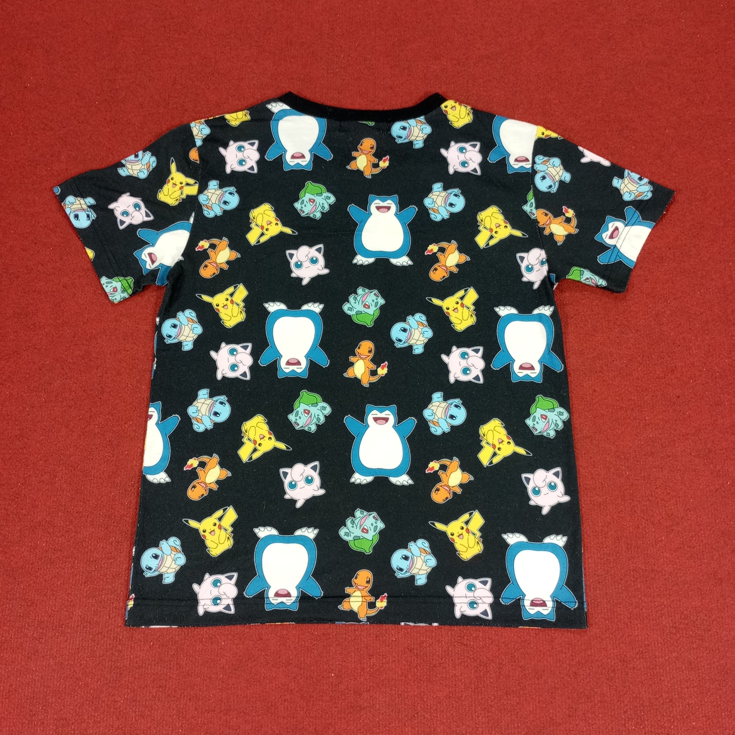 Pokemon × Vintage Pokemon Fullprint Characters Design Tshirt Size US M / EU 48-50 / 2 - 3 Thumbnail
