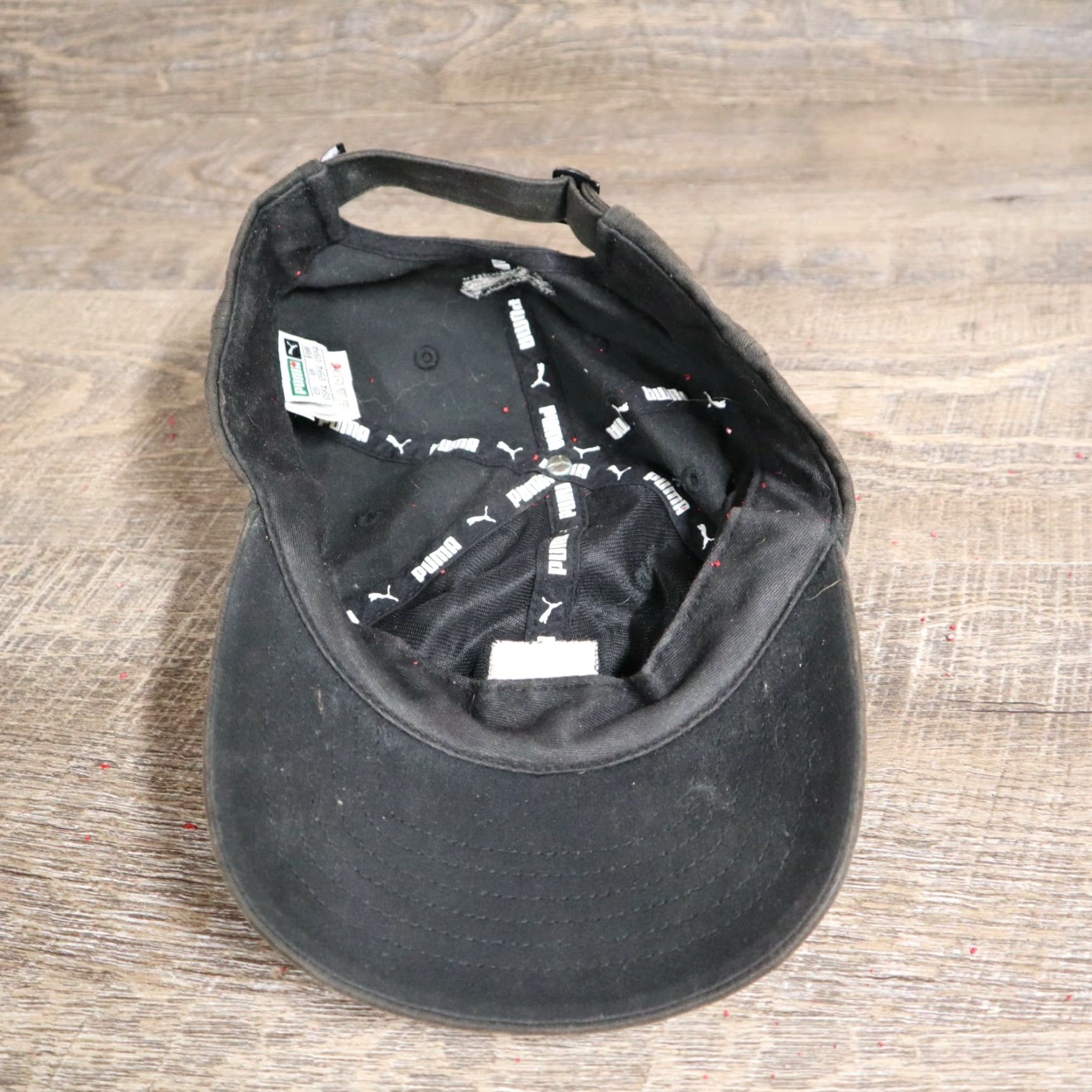 Puma PUMA Baseball Cap Hat Logo Adjustable Brown Adult Size White Men Size ONE SIZE - 6 Thumbnail