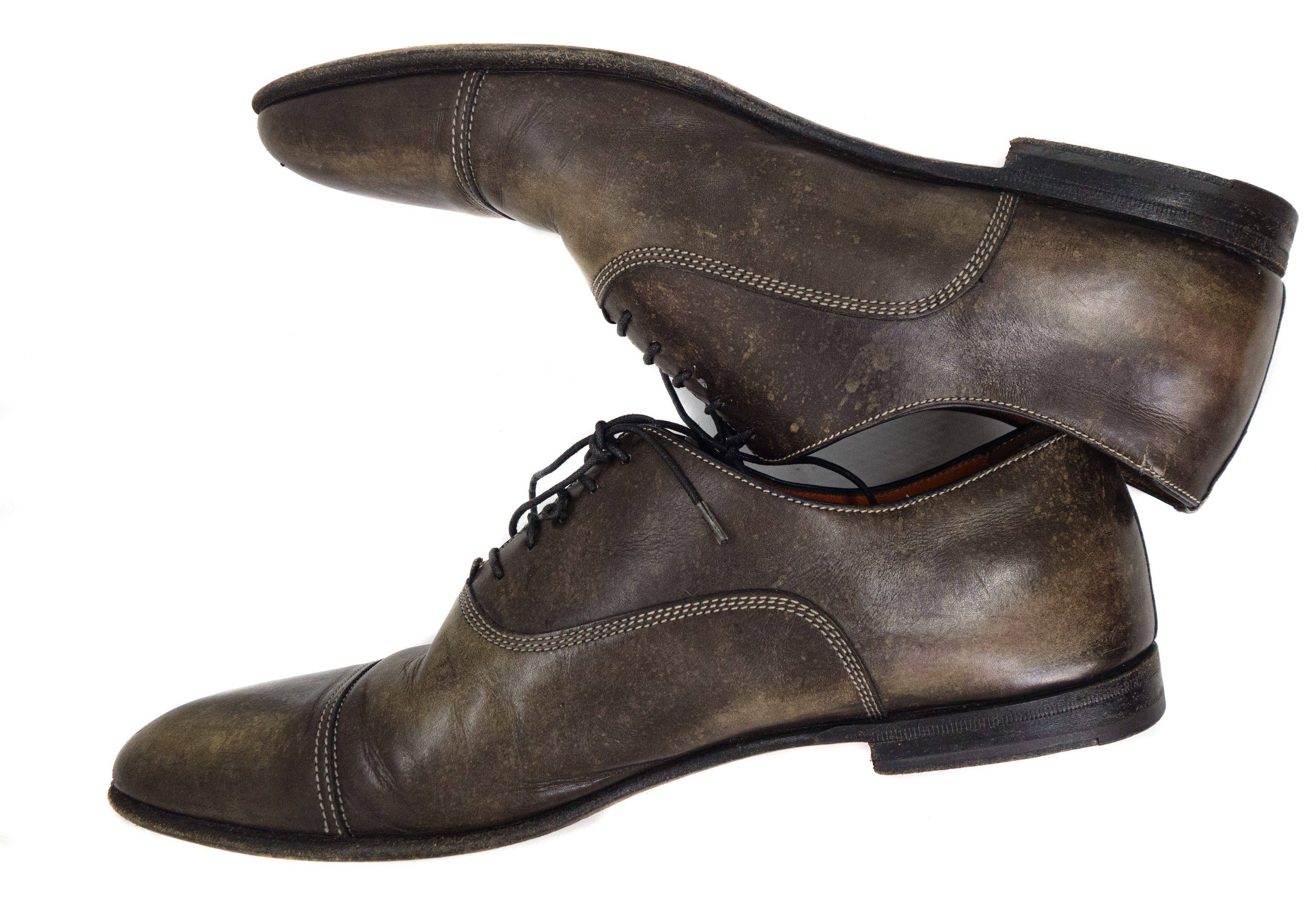 Santoni Leather Formal Derby Size US 8 / EU 41 - 4 Thumbnail