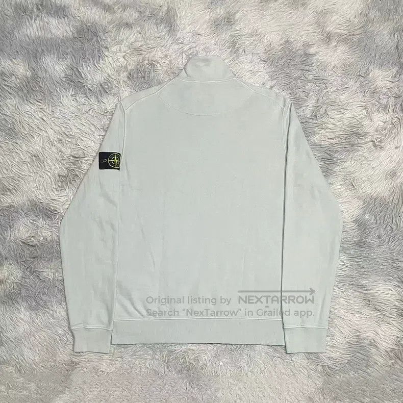 Stone Island Stone Island Zip-Up Hoodie Sweatshirt Jacket Pearl Grey L Size US L / EU 52-54 / 3 - 2 Thumbnail