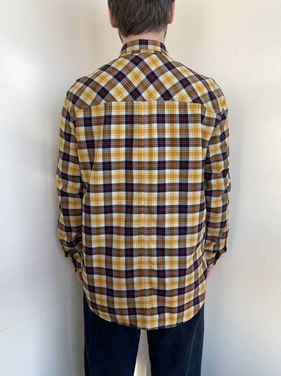 Diesel Diesel S-Tolstoj Western Oversized Yarn Dyed Check L/S Shirt Size US M / EU 48-50 / 2 - 4 Thumbnail