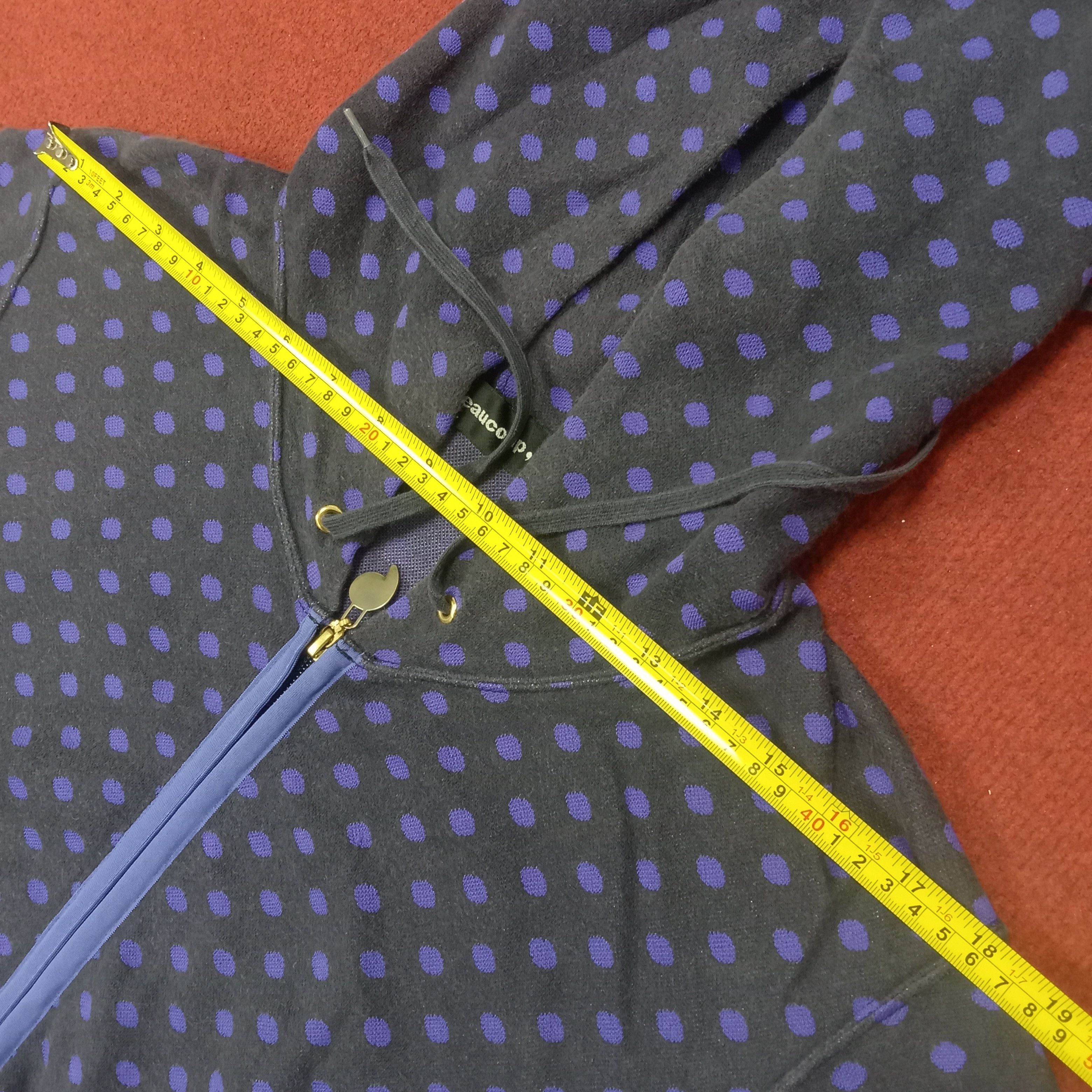 Issey Miyake × Vintage × mercibeaucoup Mercibeaucoup Japanese Designer Brand Zipper Hoodies Size L / US 10 / IT 46 - 11 Thumbnail