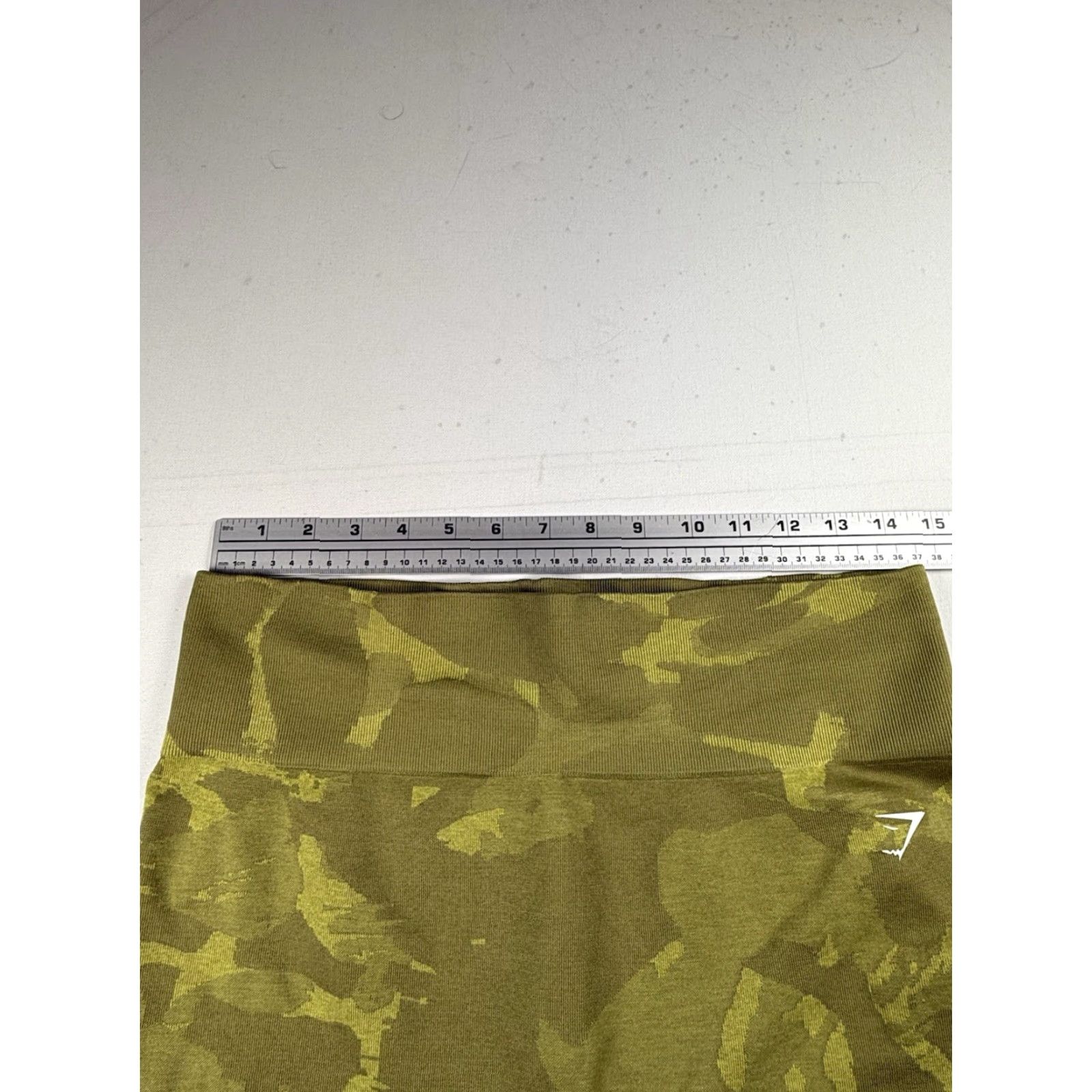 Gymshark GYMSHARK Shorts Biker Multicolor Camouflage 2XL Women Regular Elastic Waist Comfort Stretch High Waisted Seamless Workout Gym Size 40" / US 18 - 3 Thumbnail