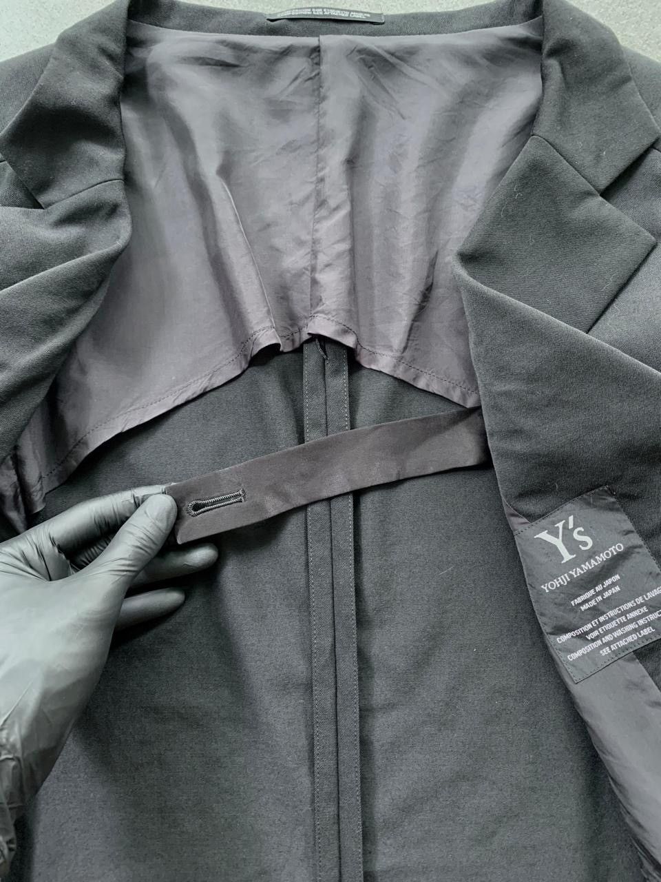 Yohji Yamamoto FREE TAX! Ys Minimalist Wool Blazer Jacket Size US S / EU 44-46 / 1 - 6 Thumbnail
